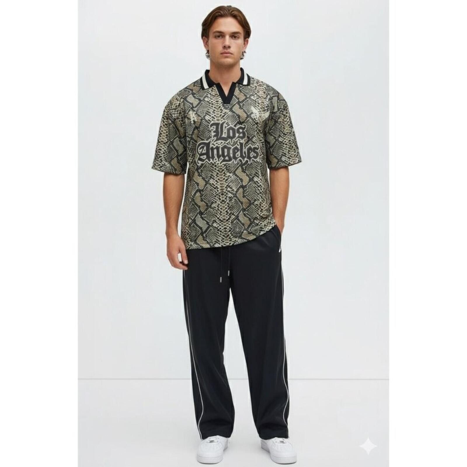 Other Saints Studio Snake L.A. Soccer Jersey Small | MSRP $58 Size US S / EU 44-46 / 1 - 6 Thumbnail