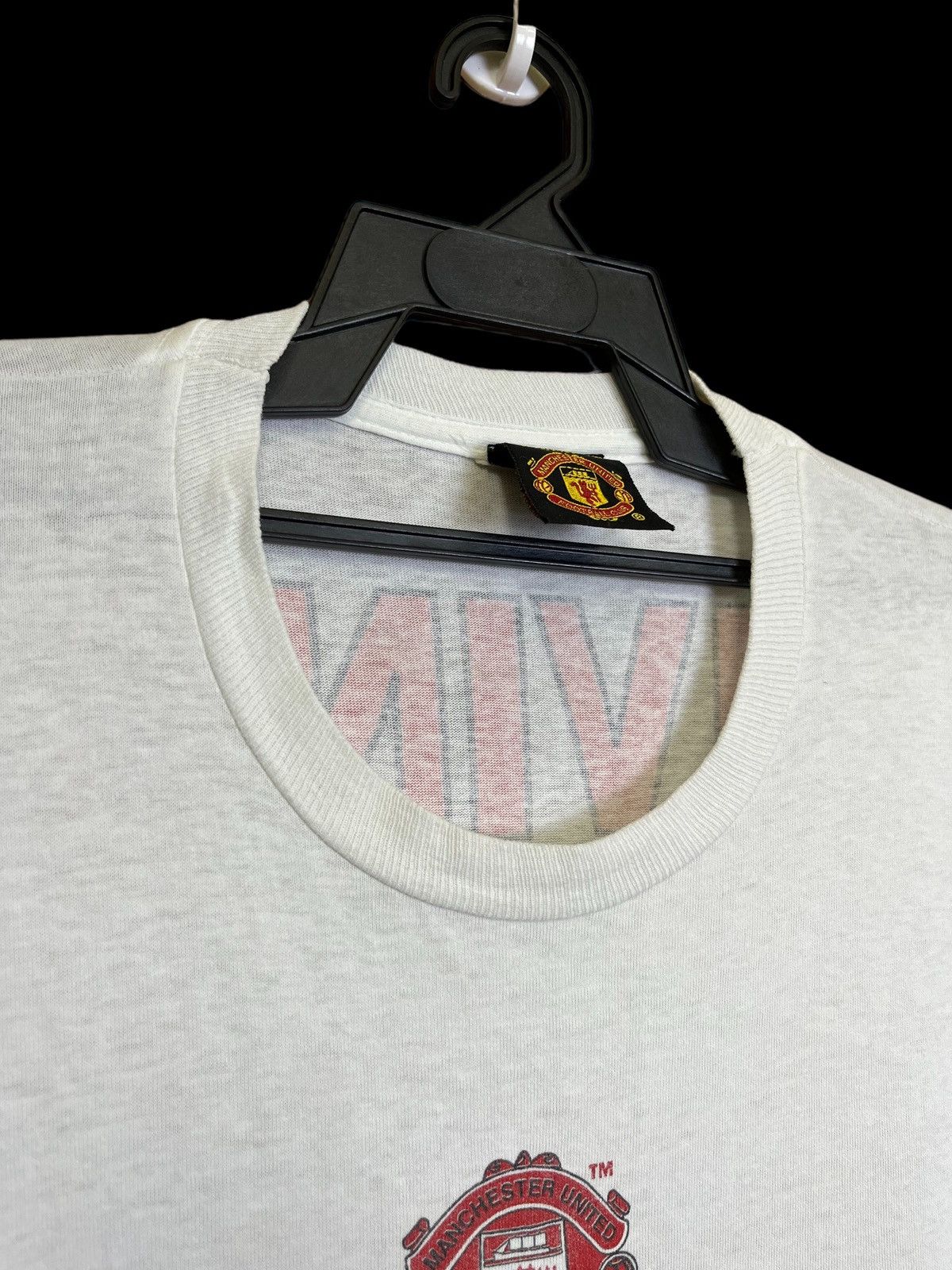 Vintage VINTAGE 90s RYAN GIGGS MANCHESTER UNITED BIG PRINT T SHIRT Size US XXL / EU 58 / 5 - 7 Thumbnail