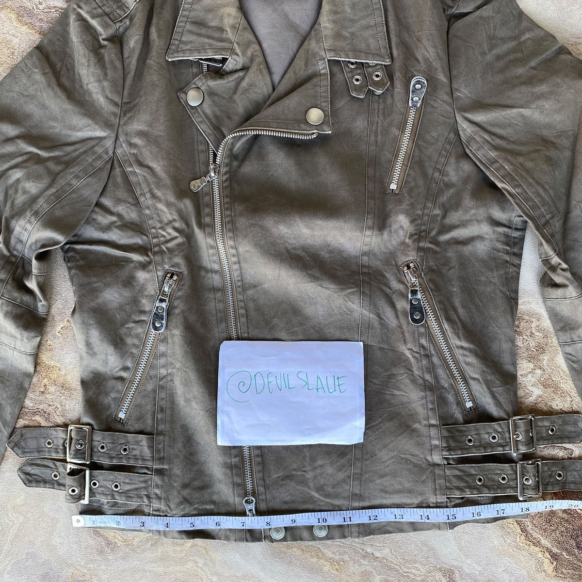 Le Grande Bleu (L.G.B.) Tornado Mart Asymmetrical Ifsix LGB GOA Biker Jacket Size US L / EU 52-54 / 3 - 14 Thumbnail