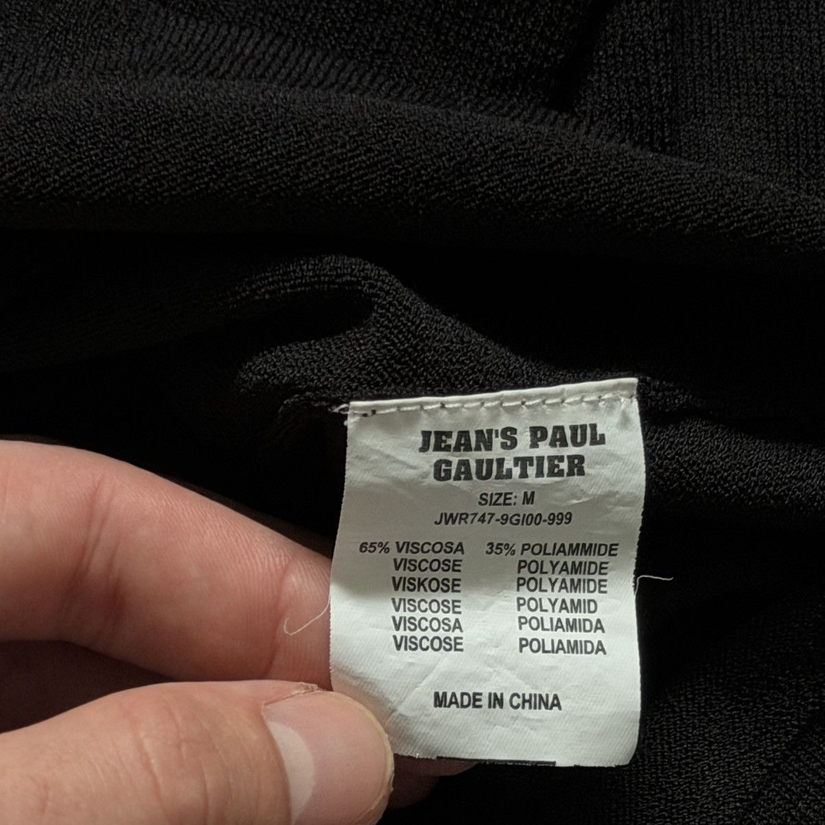 Jean Paul Gaultier Jean Paul Gaultier Rhinestones Black Full Zip Sweater Size M Size M / US 6-8 / IT 42-44 - 13 Thumbnail