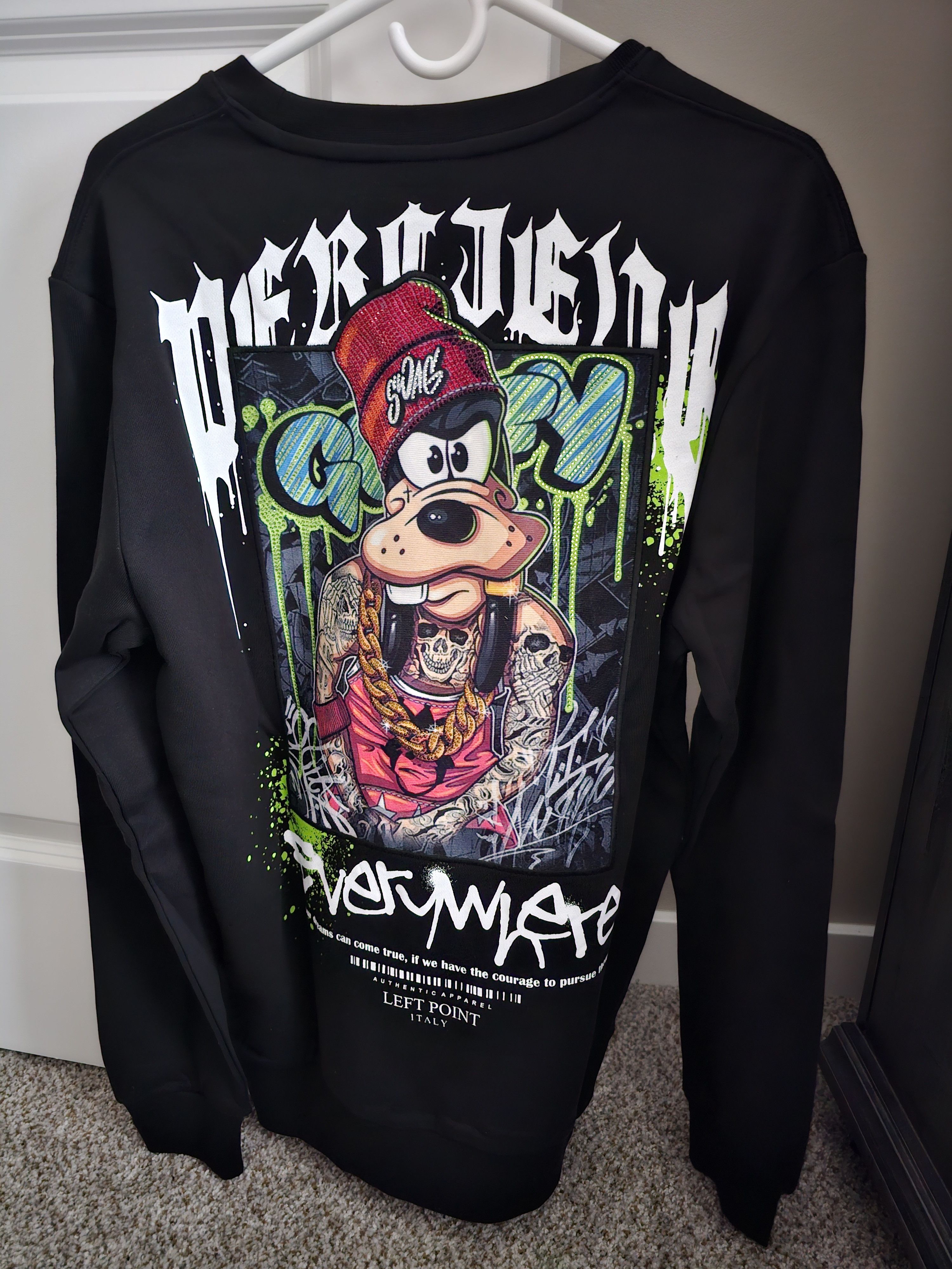 Other Left Point Graphic Sweatshirt Size US XL / EU 56 / 4 - 4 Thumbnail
