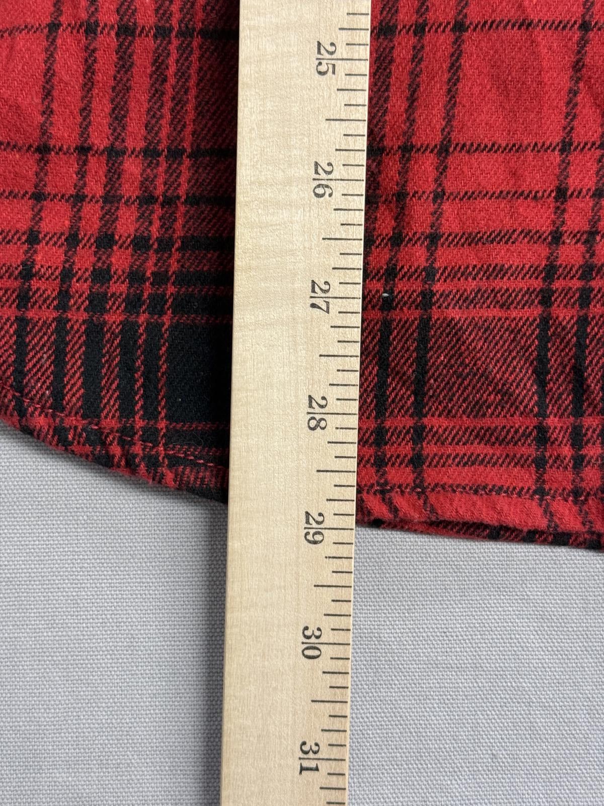 Lee Mens Red & Black Lee Flannel Plaid Long Sleeve Regular - M Size US M / EU 48-50 / 2 - 6 Thumbnail