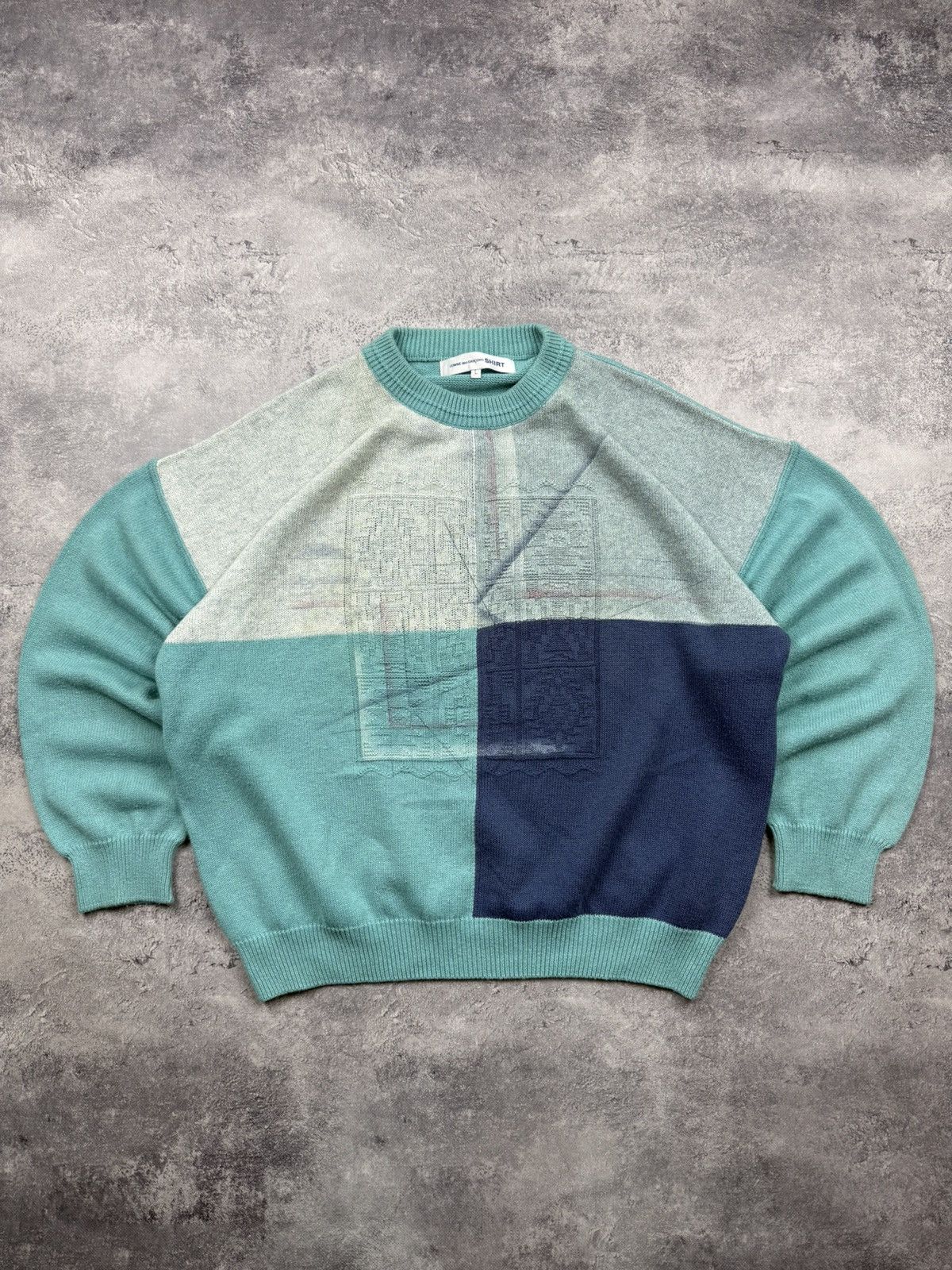 Comme des Garcons SHIRT Comme des Garcons Sweater Japanese Brand Size US L / EU 52-54 / 3 - 1 Thumbnail