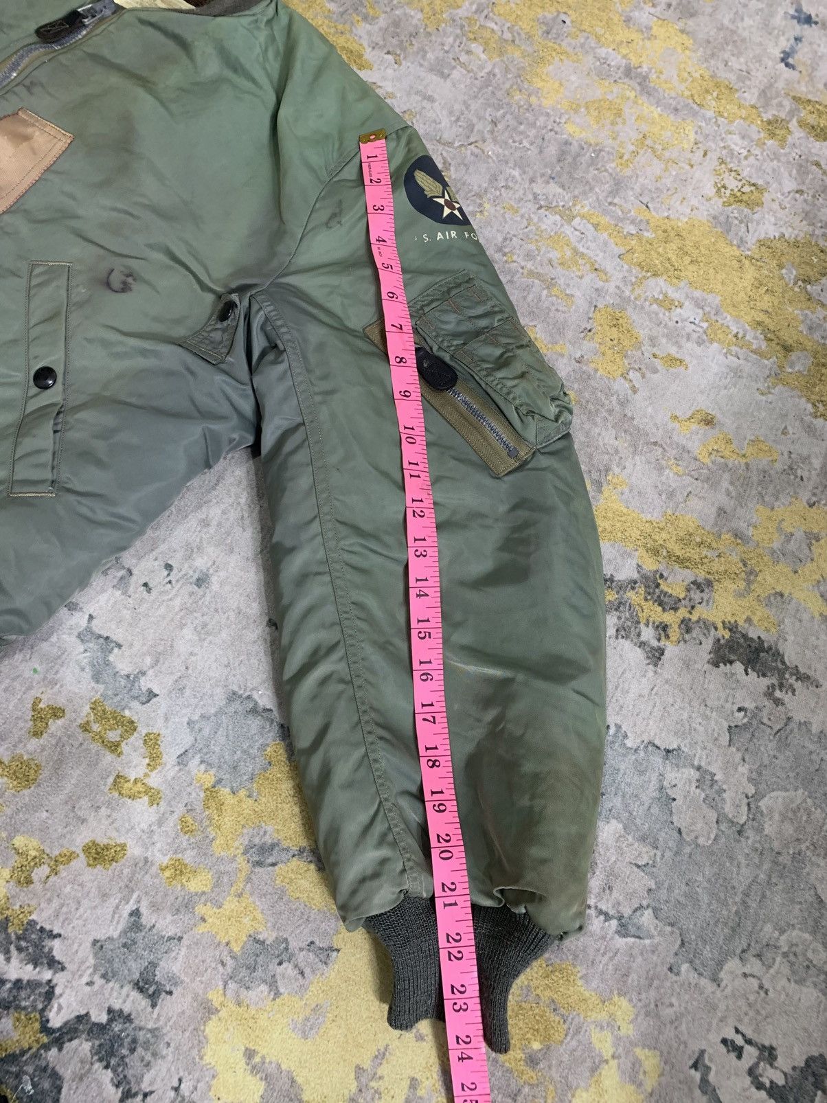 Buzz Rickson's Vintage B-15D Buzz Rickson’s Military Us airforce Jacket Size US M / EU 48-50 / 2 - 14 Thumbnail