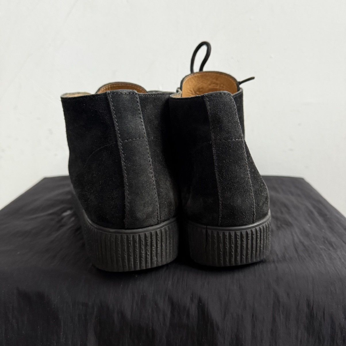 A.P.C. A.P.C. Black Suede Lace Up Boots Size US 9 / EU 42 - 5 Thumbnail
