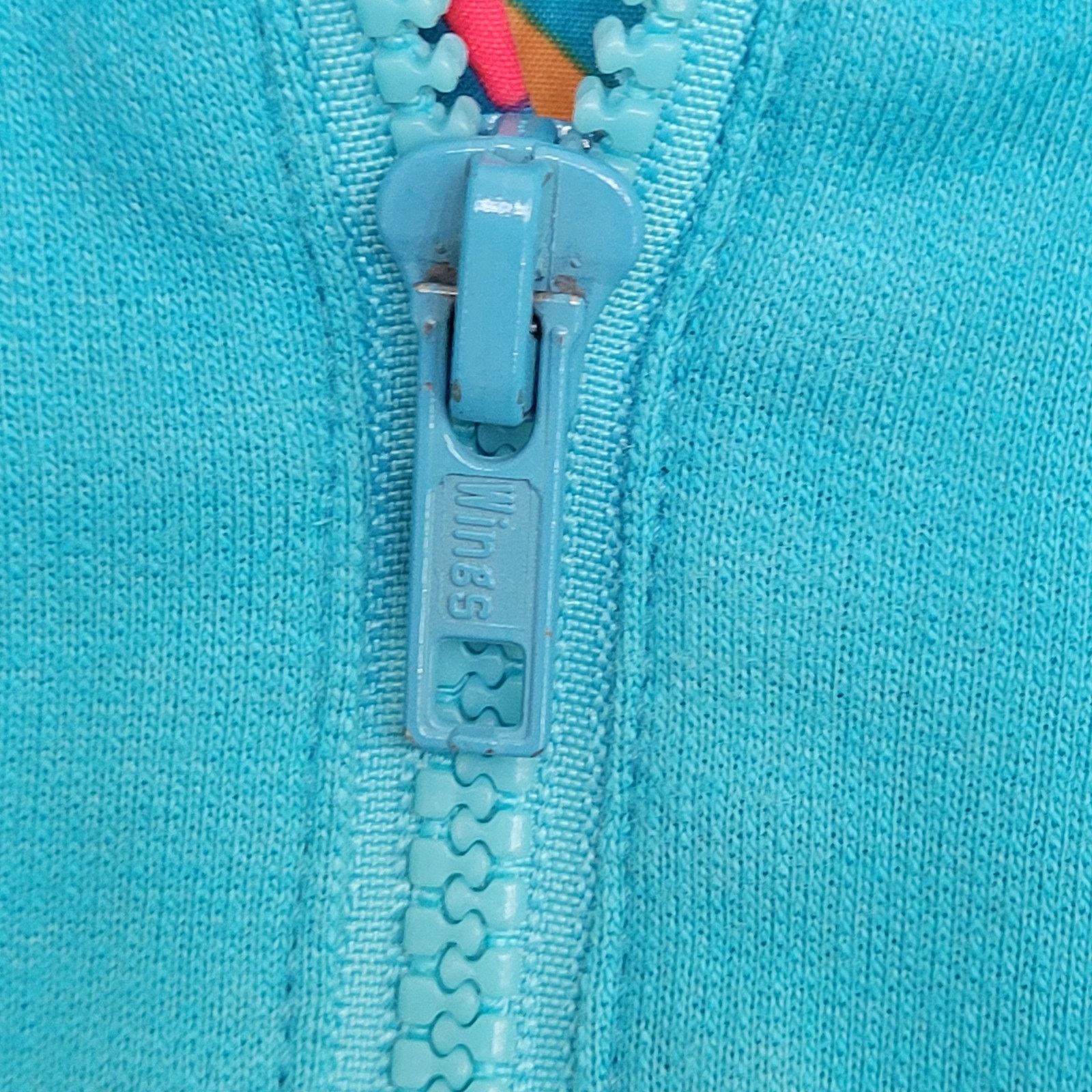 Nike Vintage 80s NIKE Sweatshirt Womens Medium 22x22 Boxy Blue Size M / US 6-8 / IT 42-44 - 14 Thumbnail