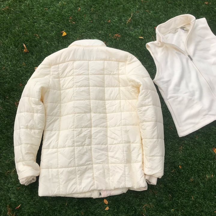 L.L. Bean LL Bean Maine Freeport USA down Puffer White Jacket Size US M / EU 48-50 / 2 - 20 Thumbnail