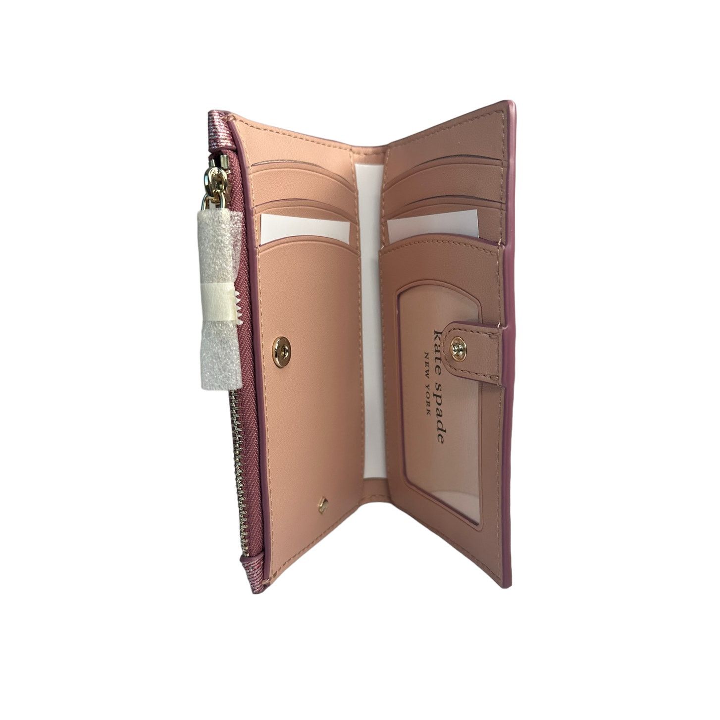Kate Spade kate spade Leather Card Case Small Slim Wallet Pink Size ONE SIZE - 6 Thumbnail