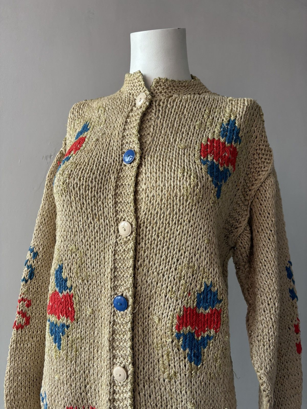 Vintage Parisian cardigan Size L / US 10 / IT 46 - 11 Thumbnail