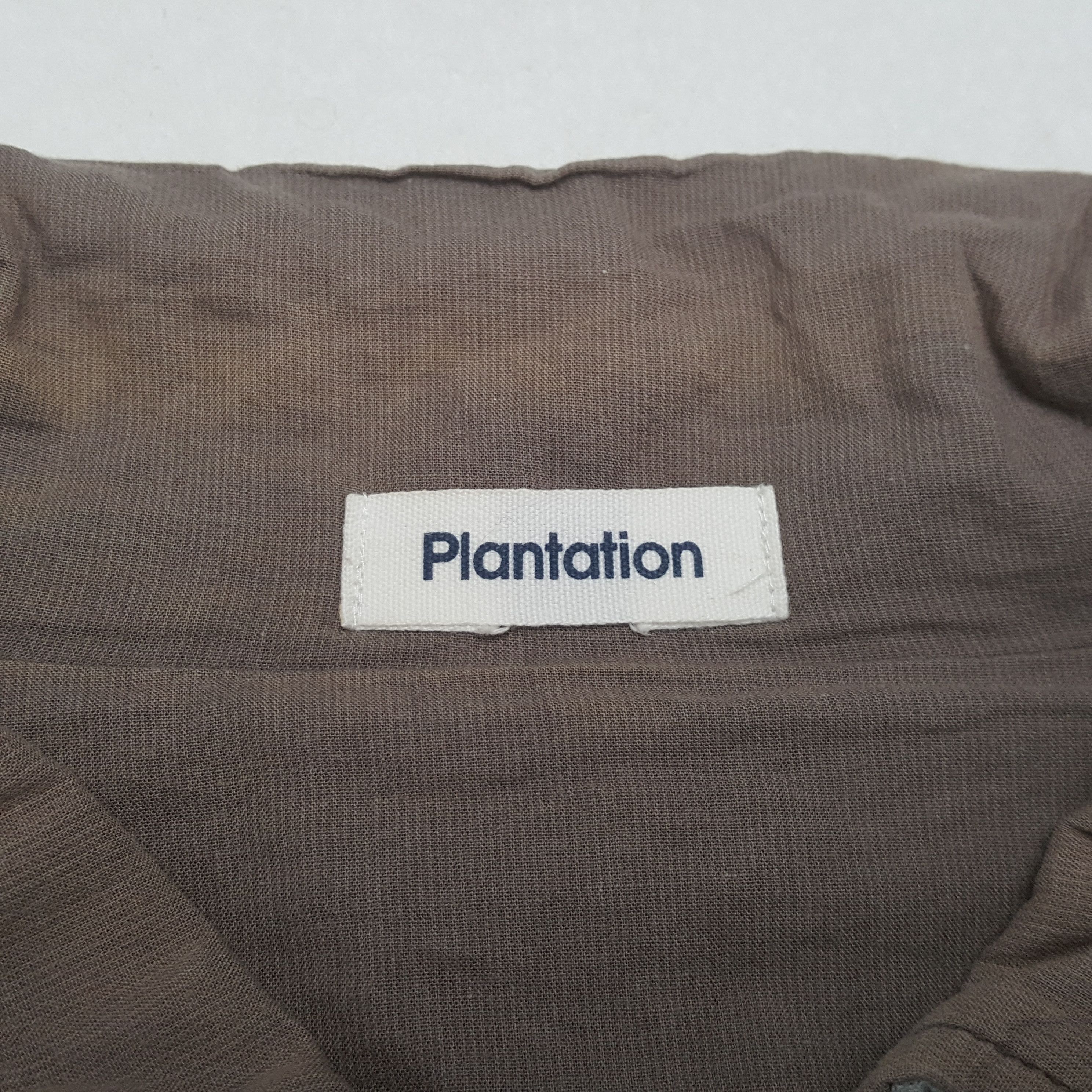Japanese Brand Plantation by Issey Miyake Designer Shirt RR25 Size US M / EU 48-50 / 2 - 6 Thumbnail