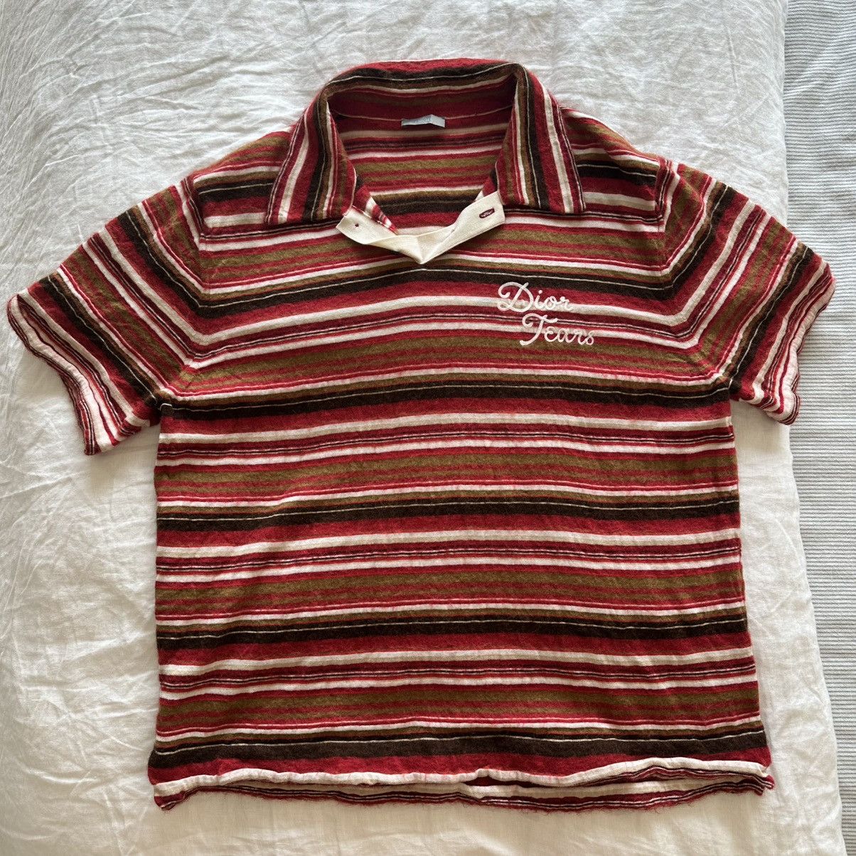 DENIM TEARS × Stussy Stussy x Denim Tears Pique Polo | Grailed
