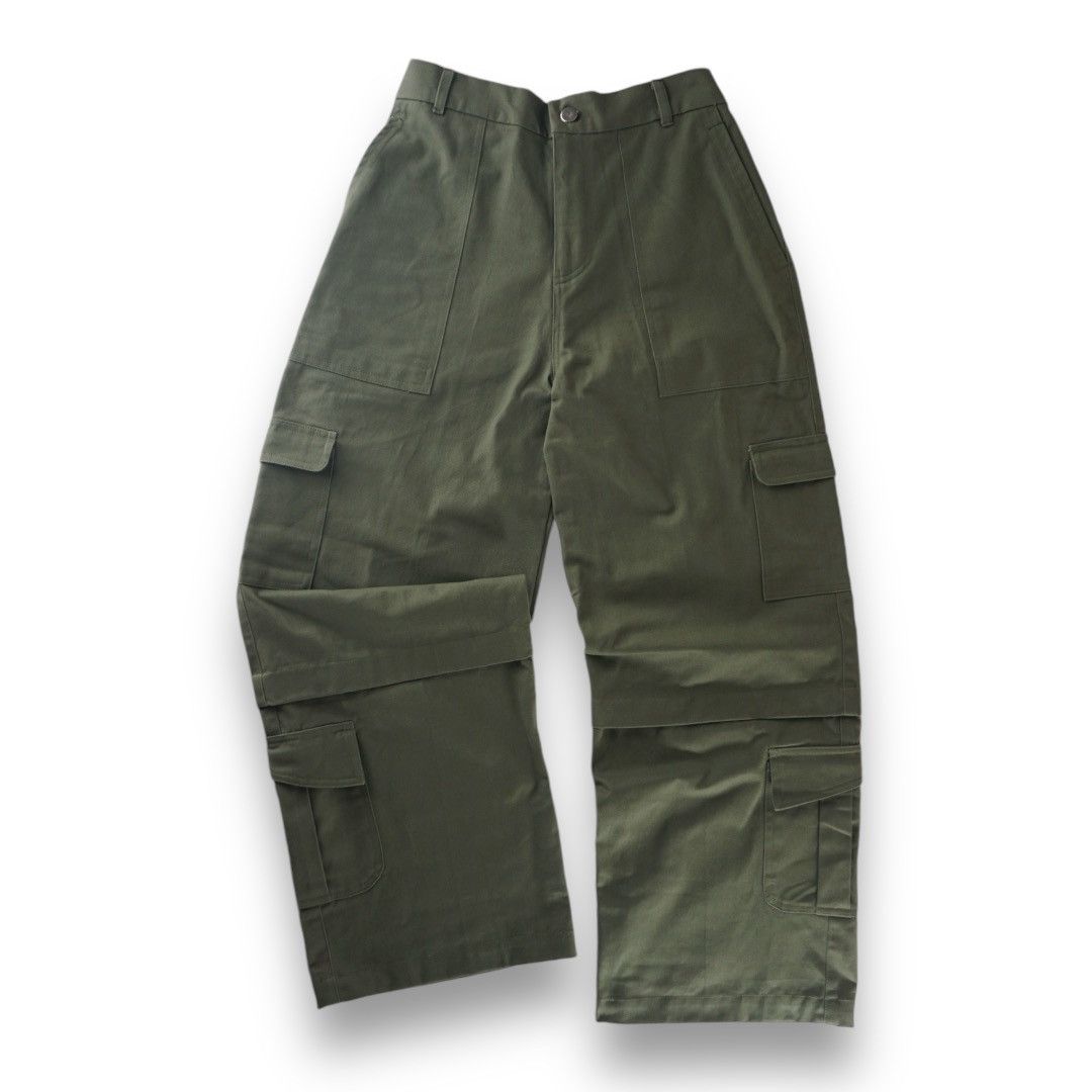 Other Sapia Lab - Green Loose Fatigues Size US 32 / EU 48 - 1 Thumbnail
