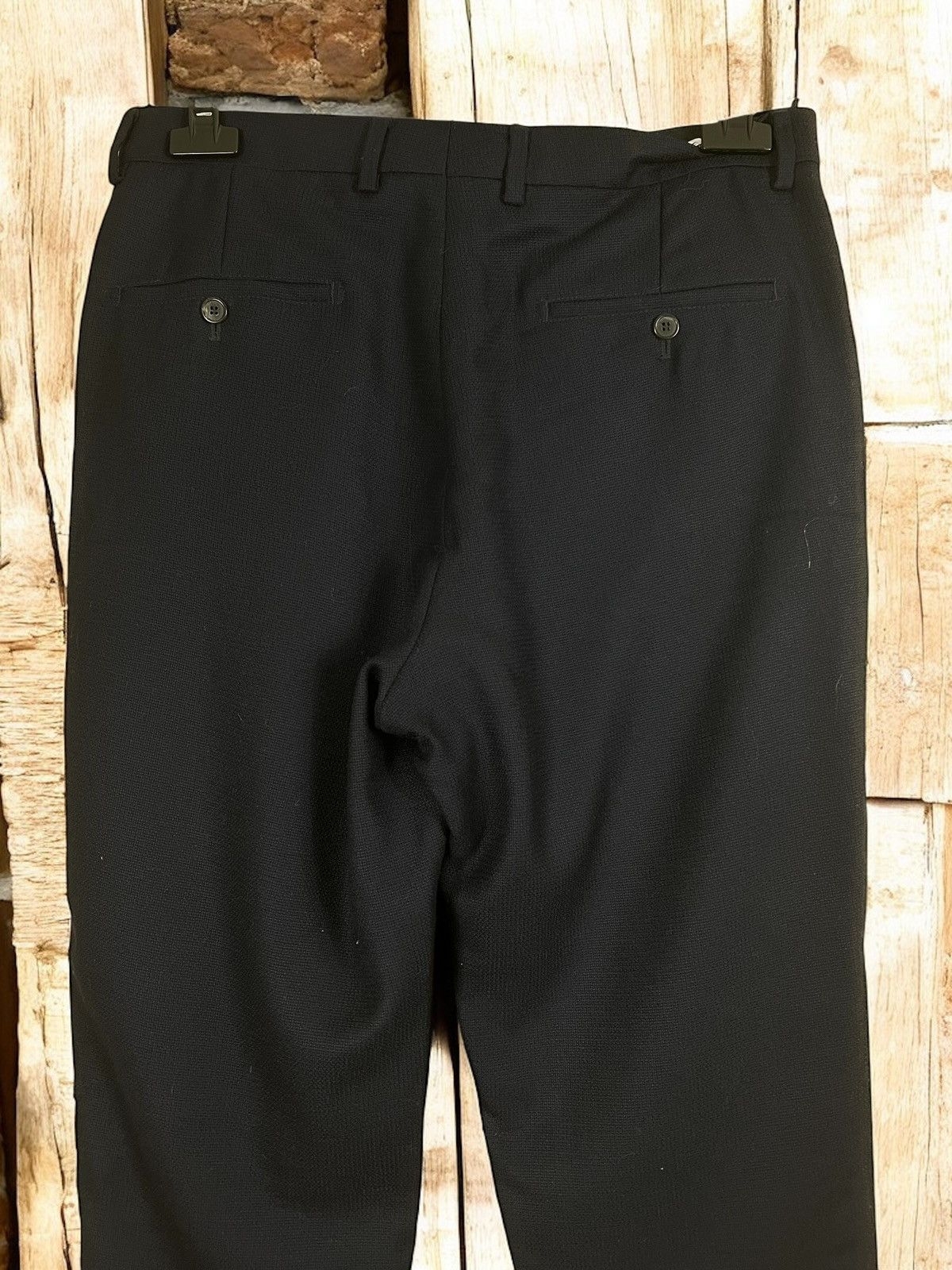 AMI Ami Navy Woolen trousers size 40 / L Size 32" / US 10 / IT 46 - 4 Thumbnail
