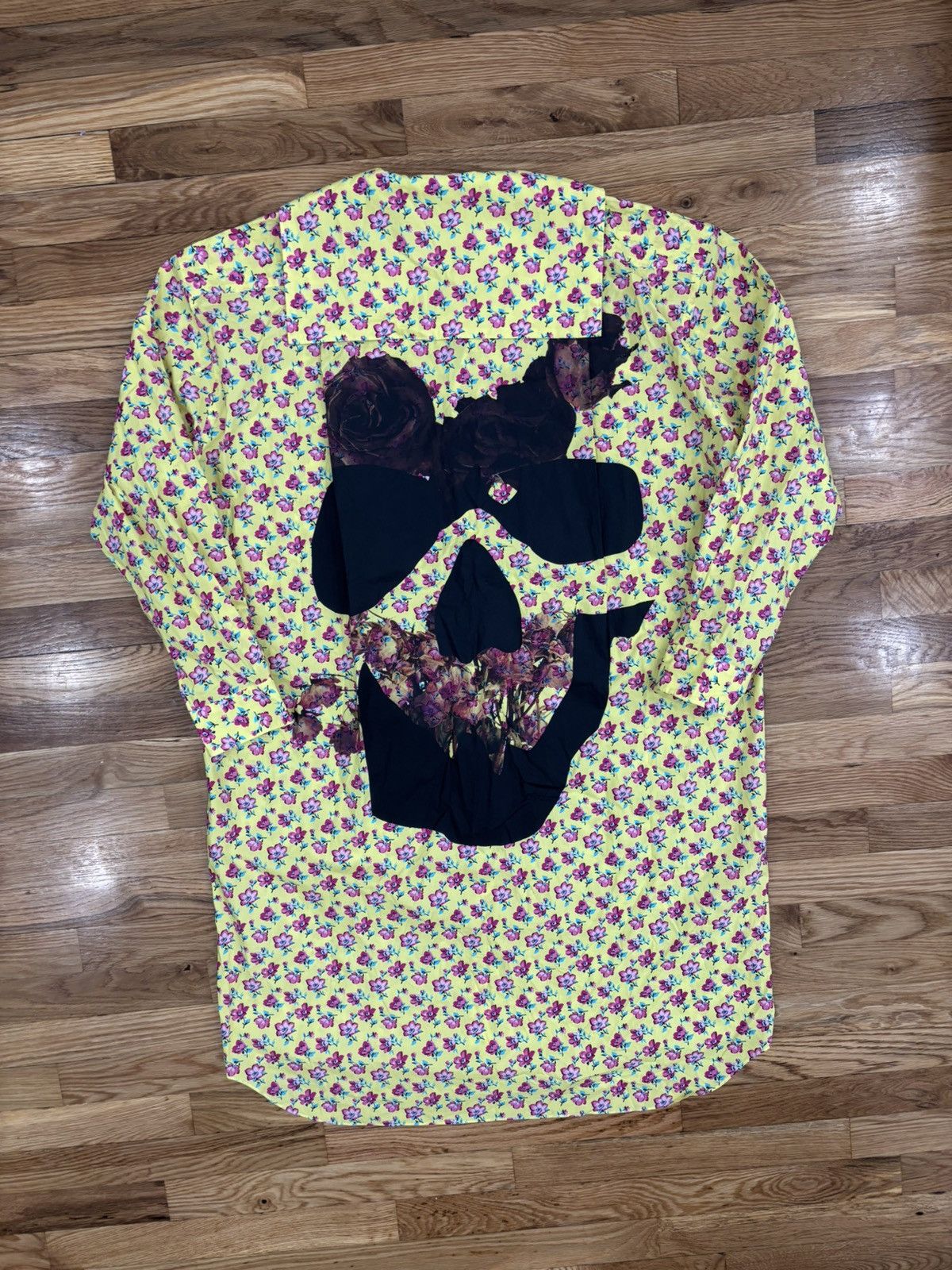 Comme des Garcons Homme Plus Comme des garcon FW21 Floral Skull Dress Size US L / EU 52-54 / 3 - 1 Thumbnail