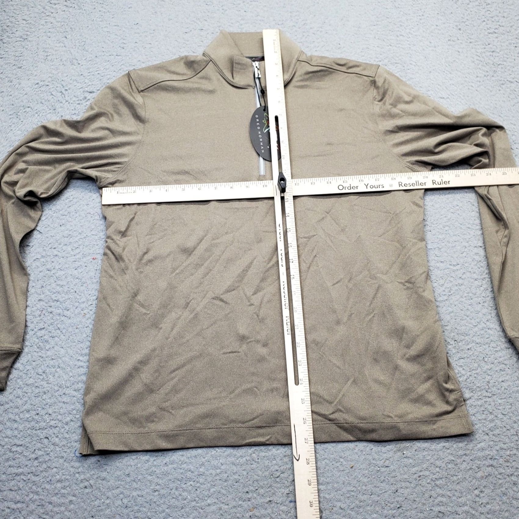 Vintage Greg Norman Golf Performance Sweatshirt Mens Shirt S Brown 1/4 Zip Breathable Size US S / EU 44-46 / 1 - 6 Thumbnail