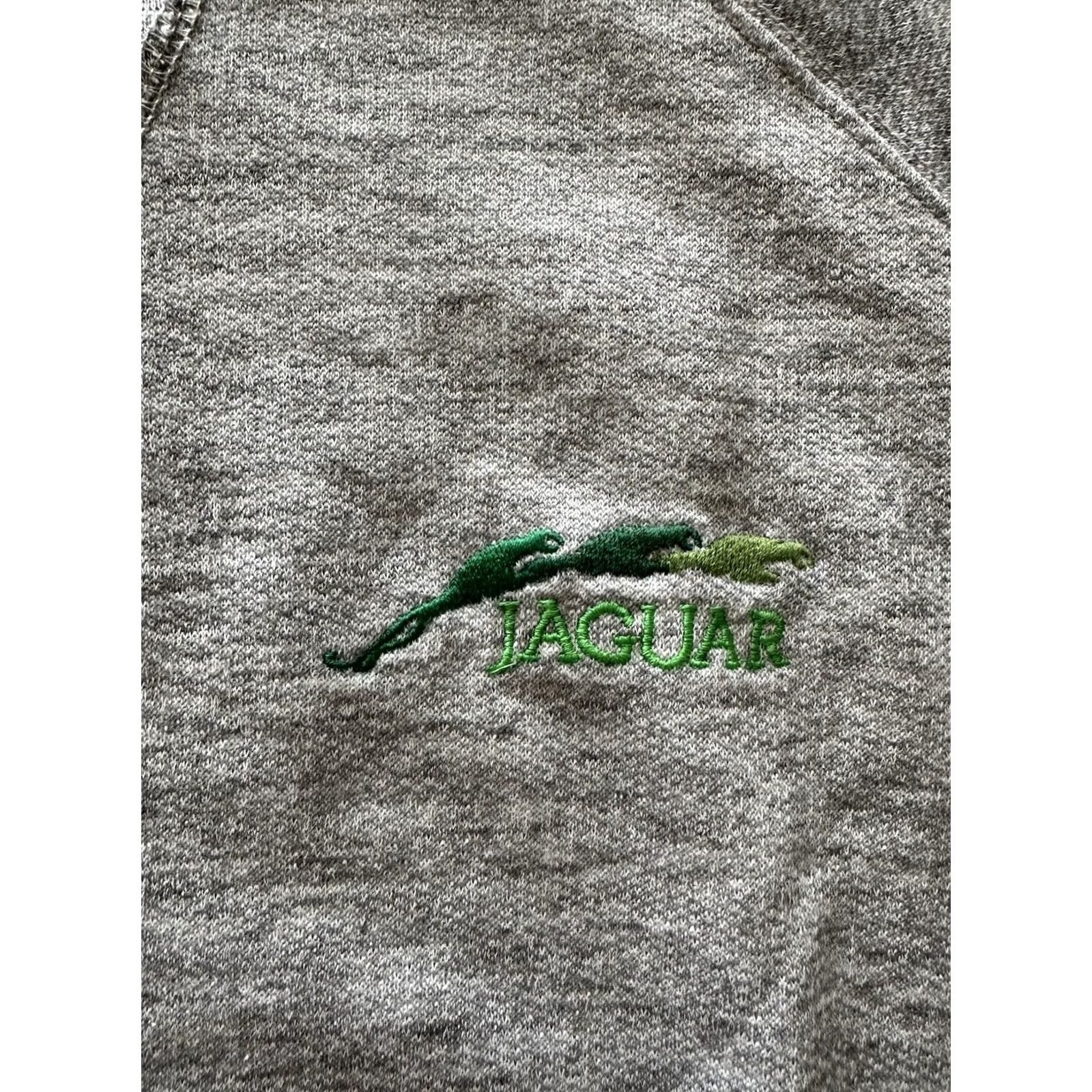 Vintage VINTAGE 90s Style Auto Racing Jaguar Collection Sweatshirt Gray M Pullover Unisex Adults Racing Embroidered Logo Rare Size US M / EU 48-50 / 2 - 2 Thumbnail