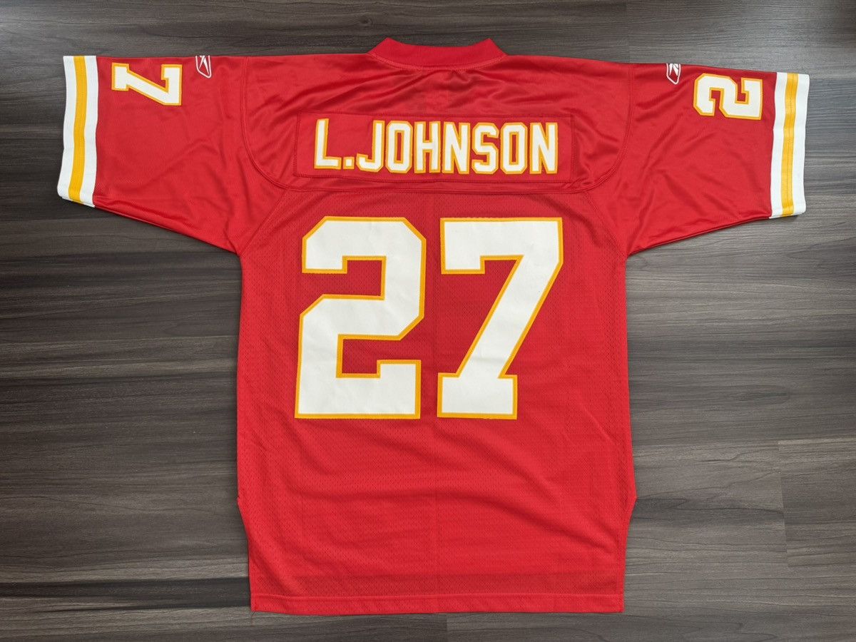 Reebok Vintage Stitched Kansas City Chiefs Larry Johnson #27 Jersey Size US M / EU 48-50 / 2 - 6 Thumbnail