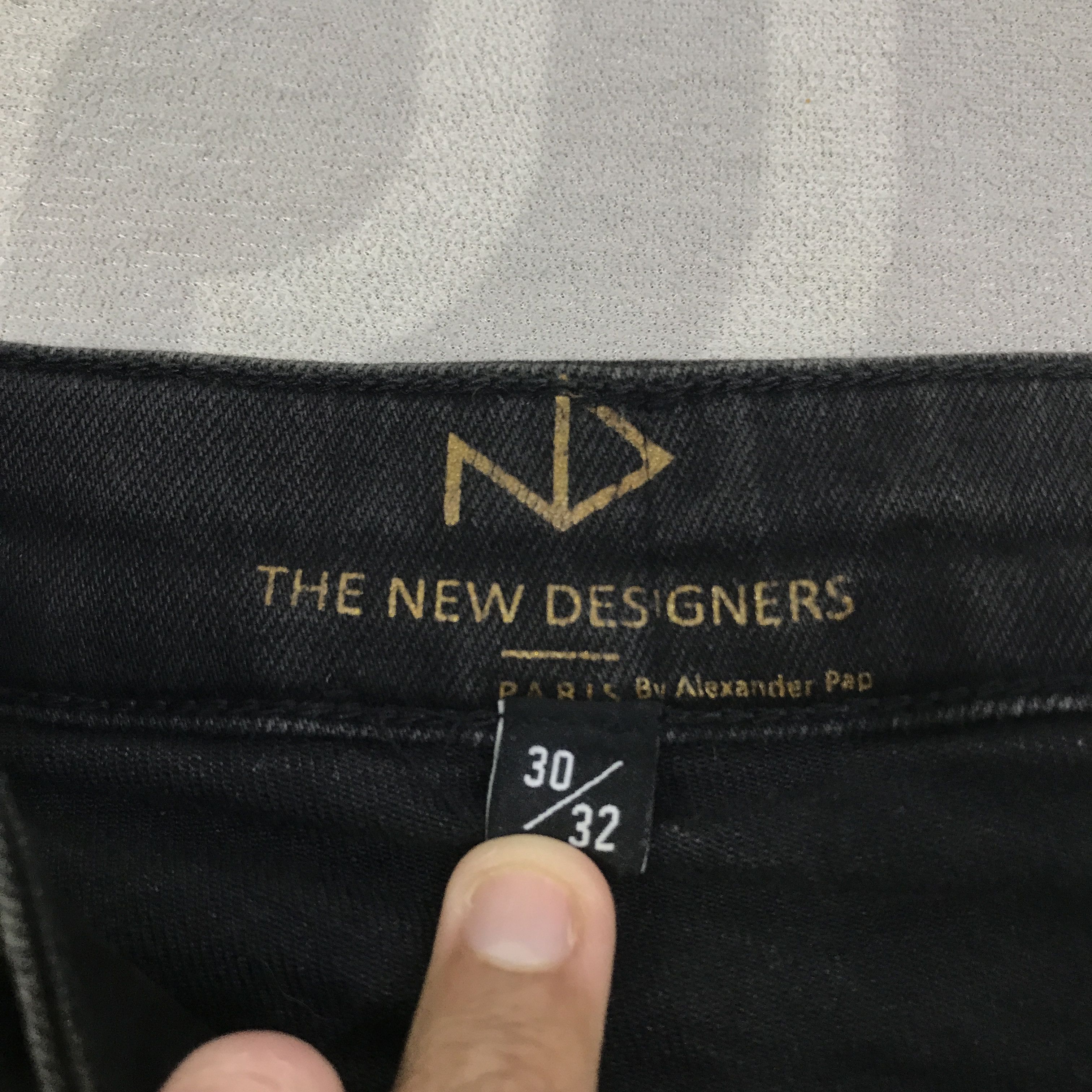 Japanese Brand Vintage The New Designers Punk Jeans K130B20 Size US 31 - 17 Thumbnail