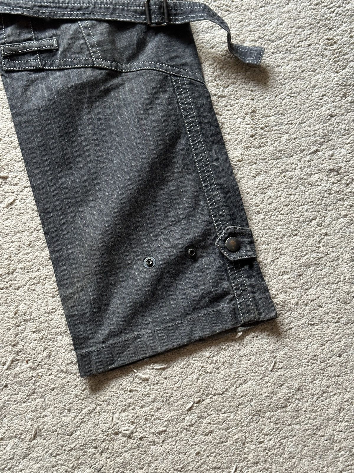 Kiminori Morishita 2000s Halb Waist Knee cargo Pant Size US 32 / EU 48 - 8 Thumbnail