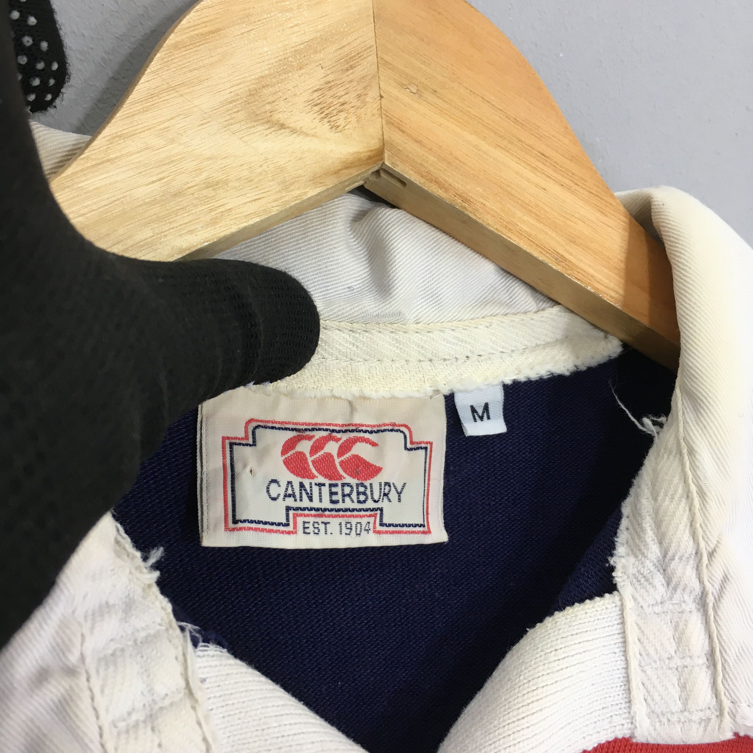 Canterbury of New Zealand Vintage Canterbury Of New Zealand Striped Rugby Shirt Medium Size US M / EU 48-50 / 2 - 7 Thumbnail
