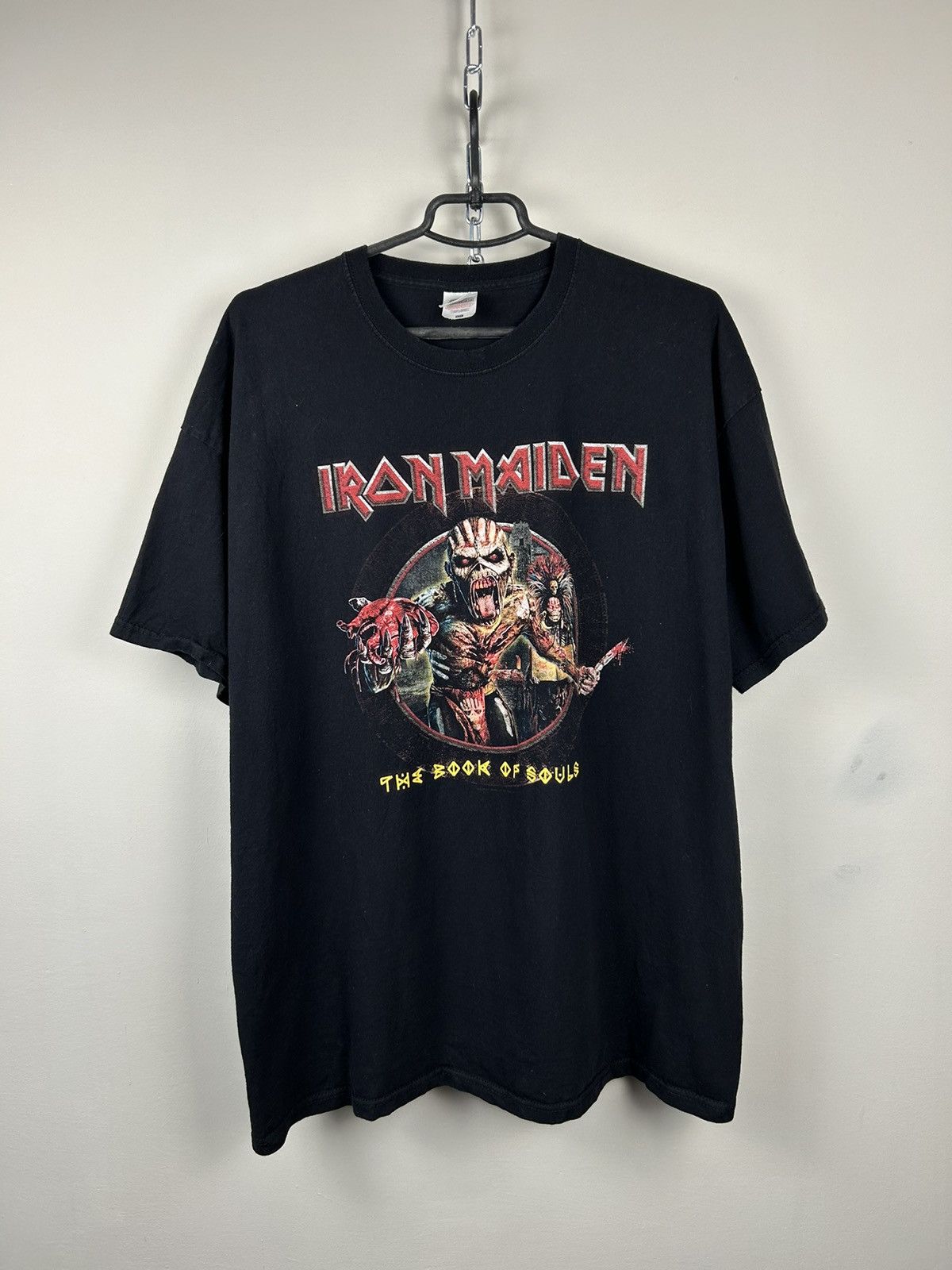 Band Tees Vintage Iron Maiden The Book Of Souls 2016 T shirt Size US XXL / EU 58 / 5 - 1 Thumbnail