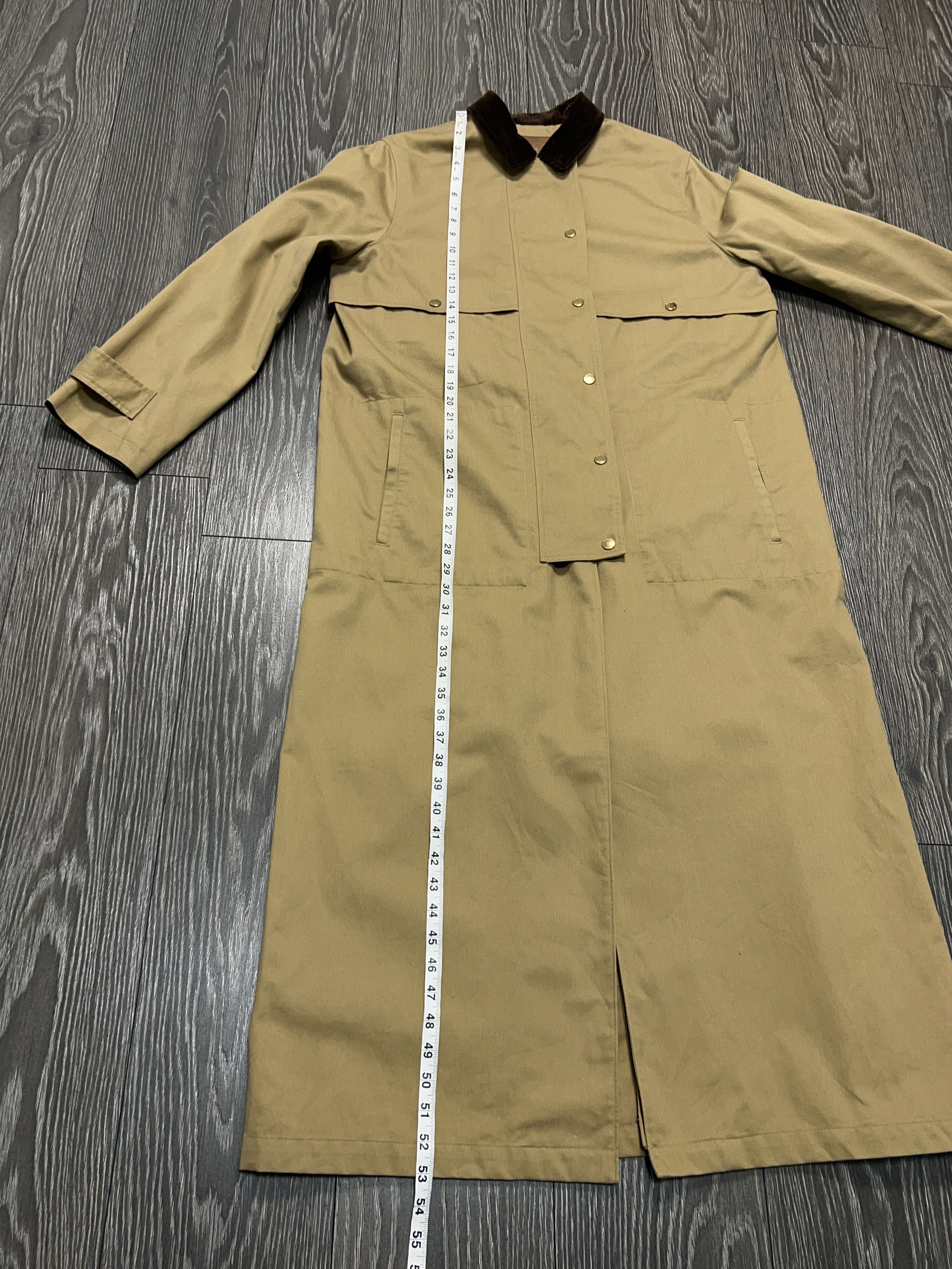 Ralph Lauren Womens Long Coat Equestrian Duster Barn Chore Trench Size M Size M / US 6-8 / IT 42-44 - 6 Thumbnail