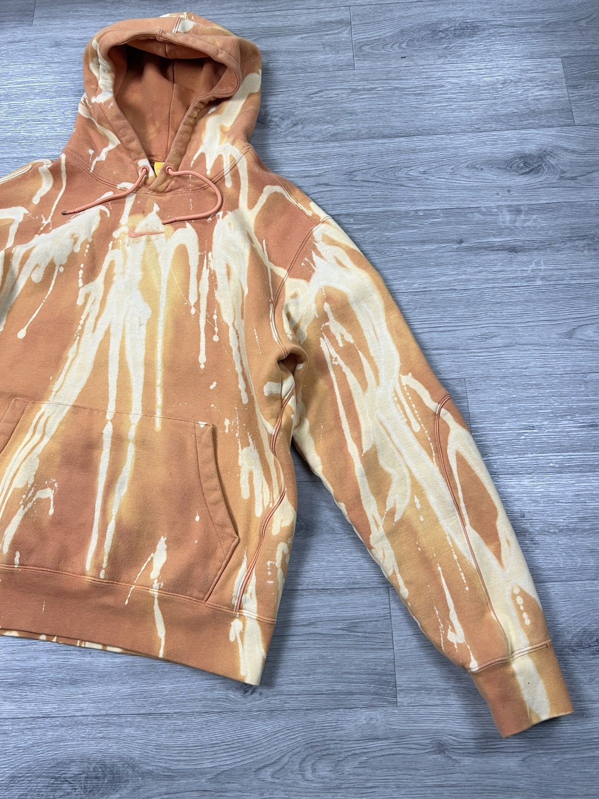 NOCTA × Nike Nike x NOCTA Custom Bleached Tie-Dye Center Swoosh Hoodie Size US M / EU 48-50 / 2 - 5 Thumbnail