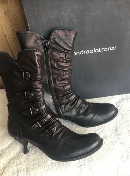 Other Avant Garde Leather Boots Crazy Avant Garde Size US 7.5 / IT 37.5 - 1 Thumbnail