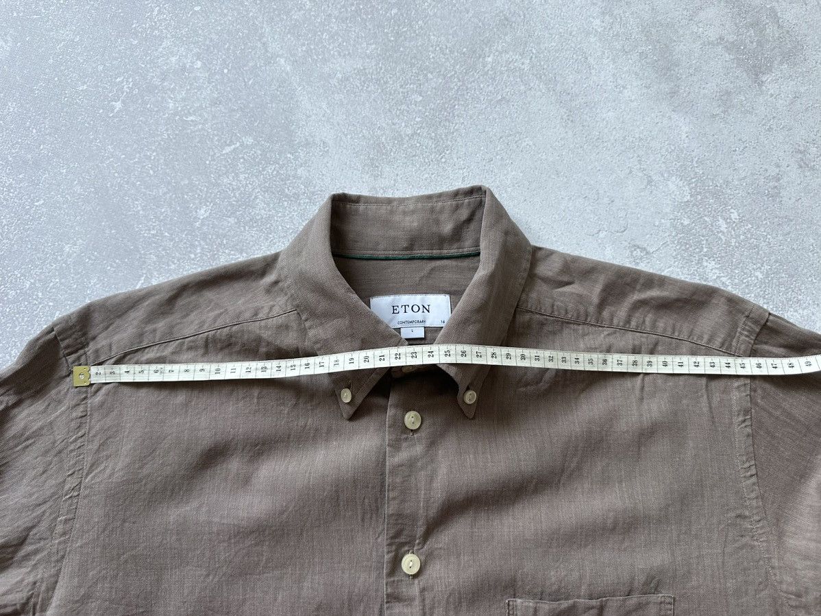 Eton shirts for men Eton size L beige long sleeve Size US L / EU 52-54 / 3 - 7 Thumbnail