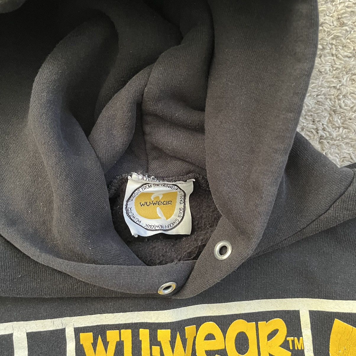 Wu-Tang Clan Wu-Wear Hoodie Size XL 90’s Wu-Tang Rare Sweater Raekwon Gza Size US XL / EU 56 / 4 - 6 Thumbnail
