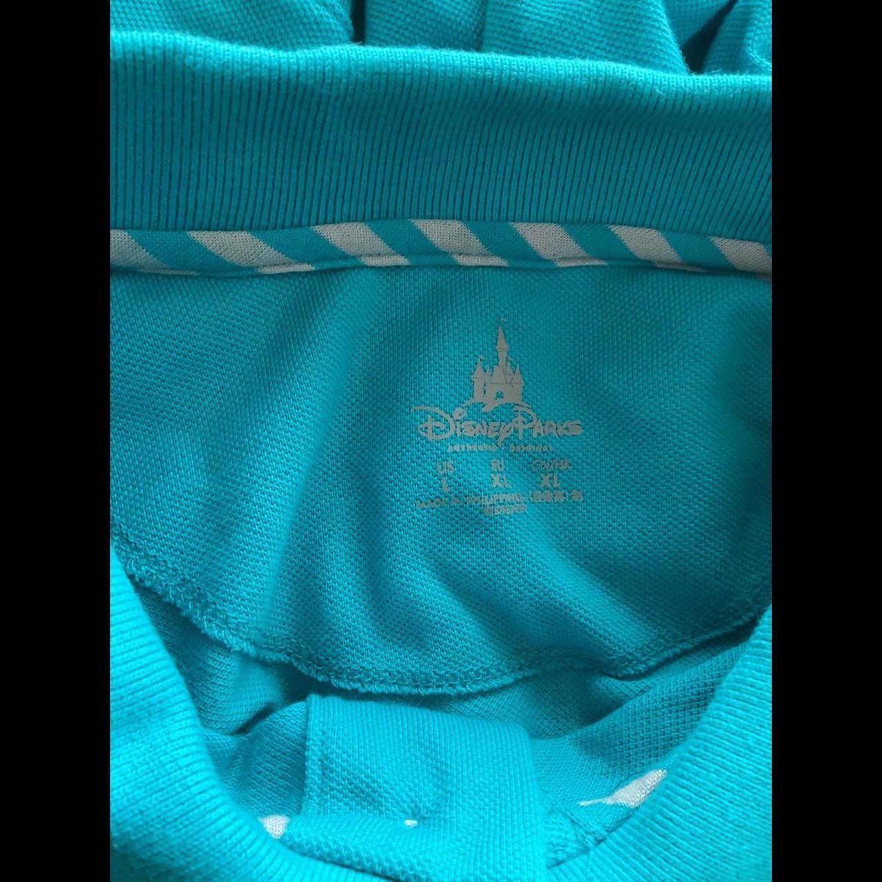Disney Mens Used Disney Blue Polo Size US L / EU 52-54 / 3 - 2 Thumbnail