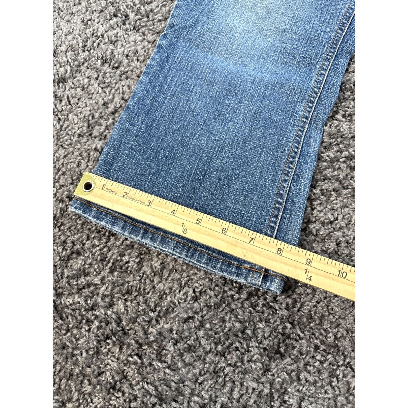 Vintage VINTAGE LA Blues Capri Jeans Womens 32x24 Button Fly Pockets Boho Blue 32 Waist Ladies Jeans Size 24" / US 00 / IT 34 - 3 Thumbnail