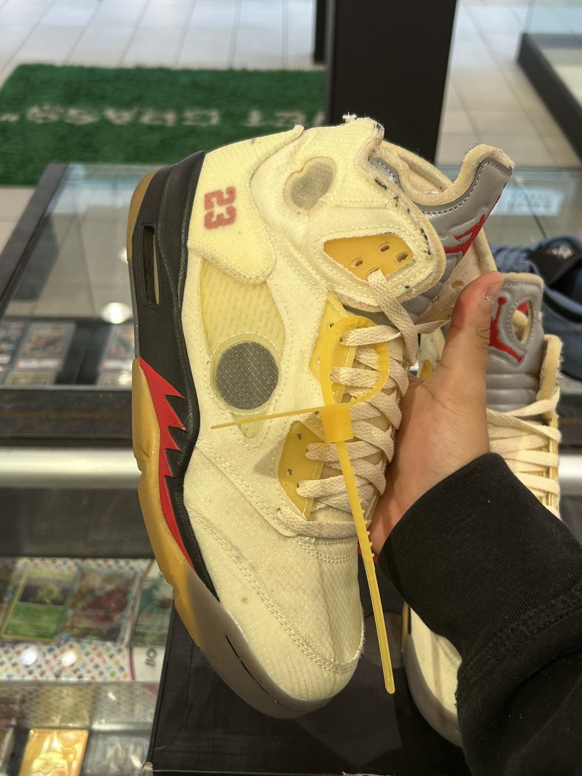 Jordan Brand × Off-White Jordan 5 offwhite sail Size US 9 / EU 42 - 5 Thumbnail