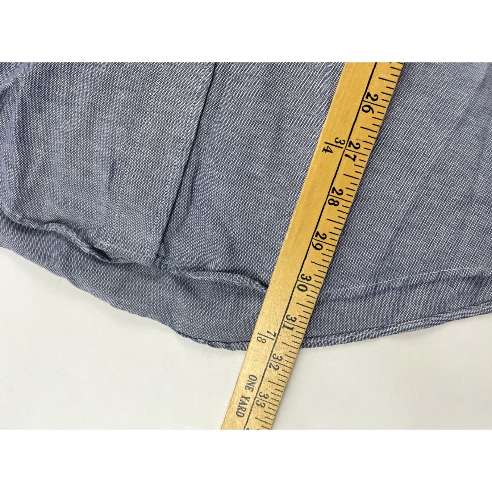 Vintage Surrey Shirt Men’s Size 16 34-35 Button-Down Long Sleeve Pocket Blue White Cotton Polyester Button Up Casual Size US L / EU 52-54 / 3 - 7 Thumbnail