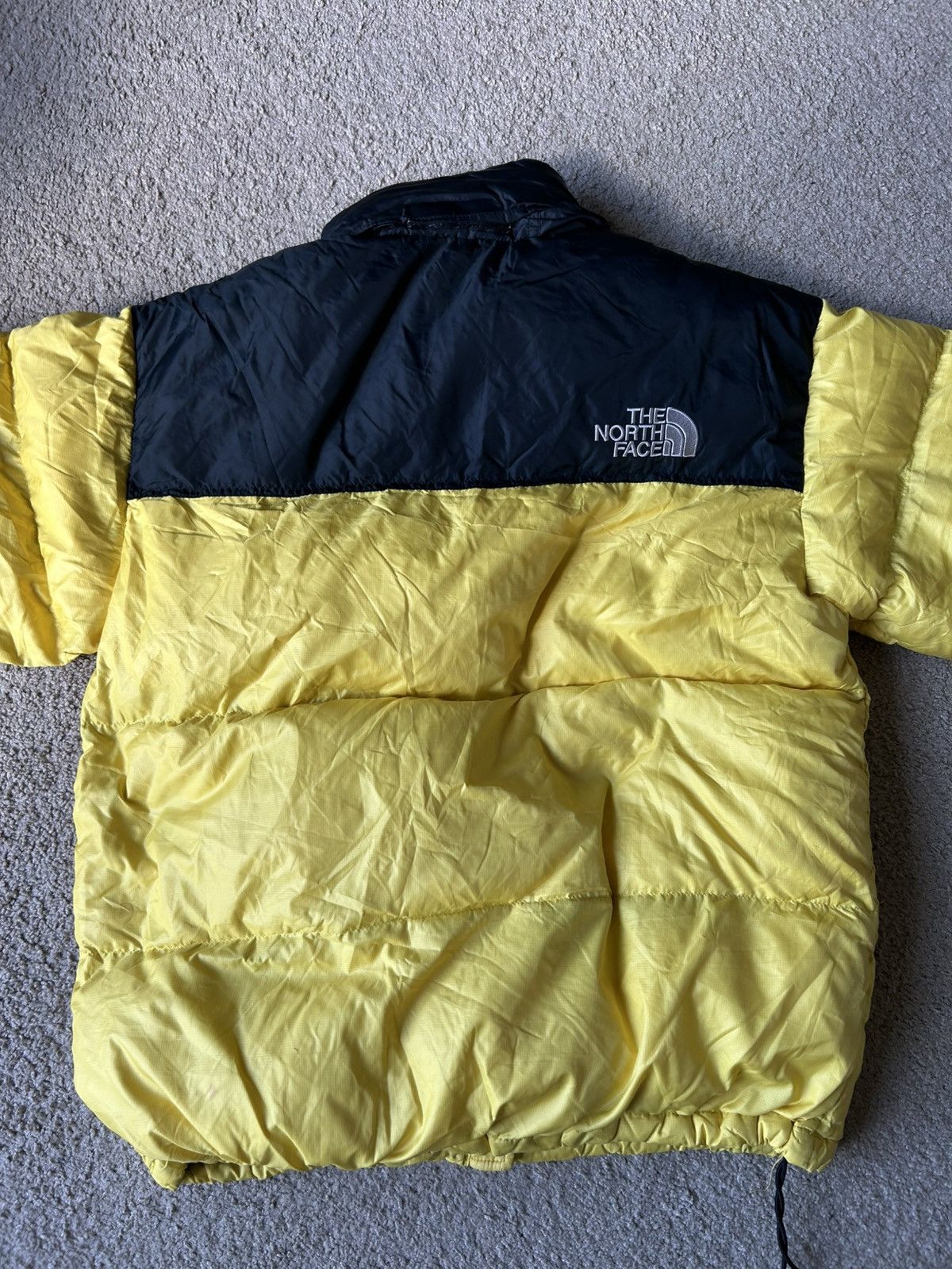 The North Face North Face Yellow Black Puffer Jacket M Size US M / EU 48-50 / 2 - 7 Thumbnail