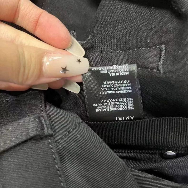 Amiri Amiri Black oil painting patch jeans 2501-Nextarrow Size US 33 - 5 Thumbnail