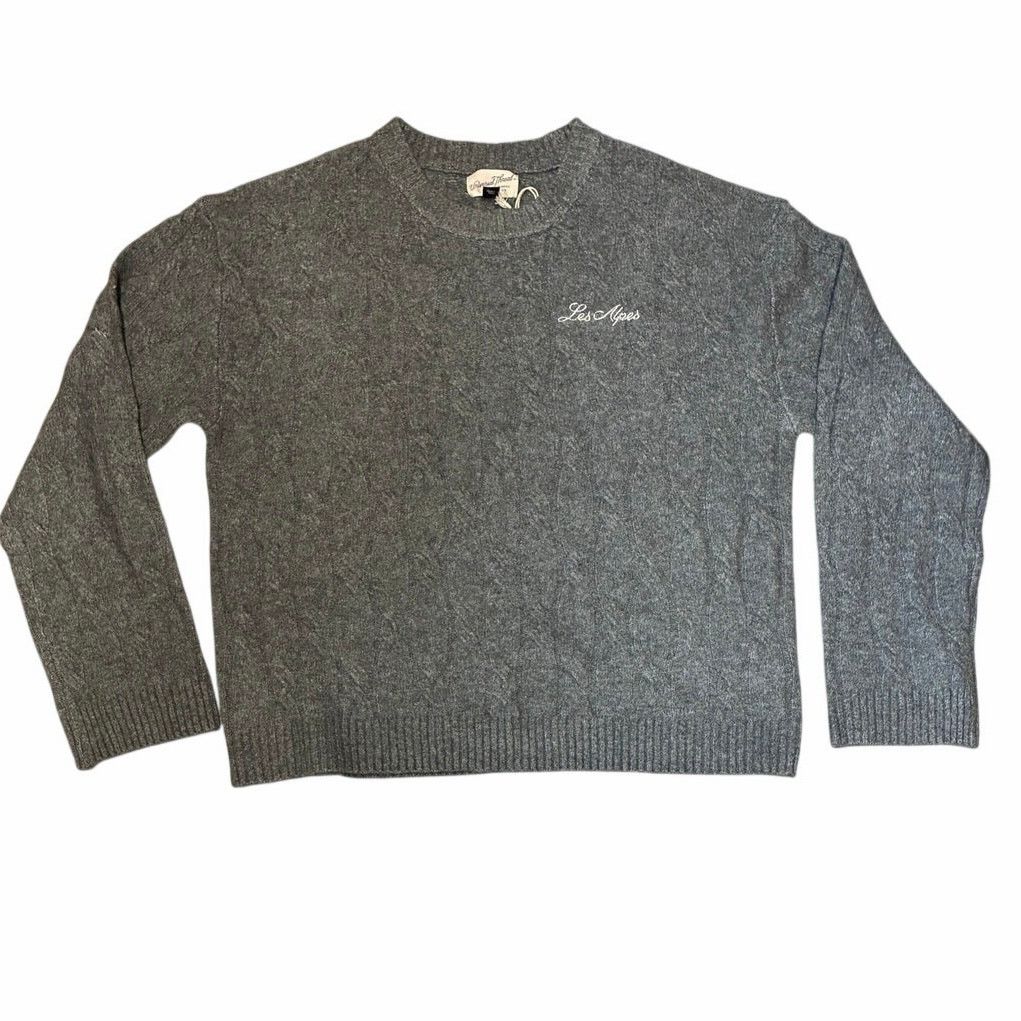 The Unbranded Brand Cozy Alpine Knit Boucle Crewneck Sweater- universal Thread Size M / US 6-8 / IT 42-44 - 3 Thumbnail