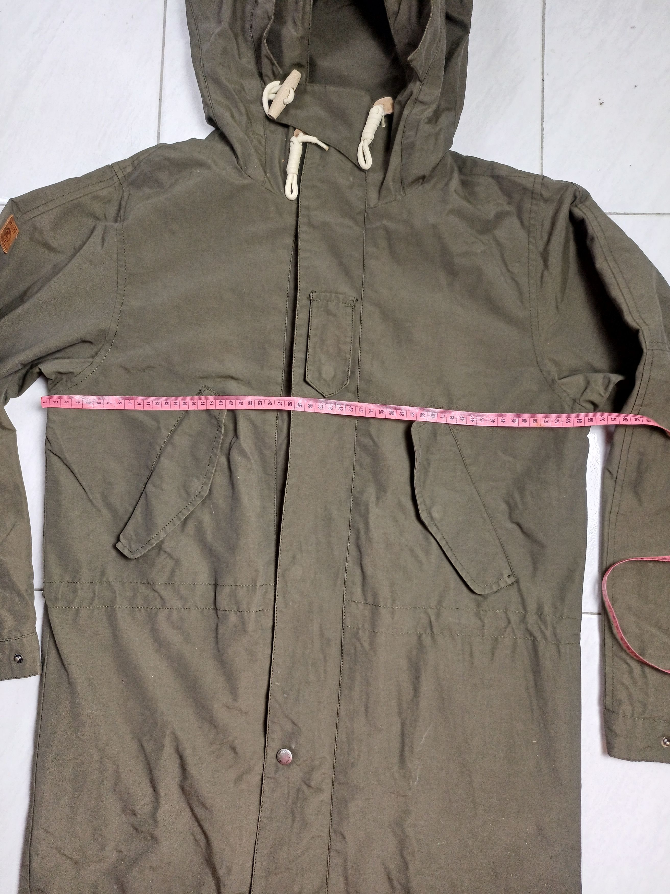 Japanese Brand FRJ JEANS fishtail Green Khaki Urban Vintage Parka Toggle Size US XL / EU 56 / 4 - 11 Thumbnail