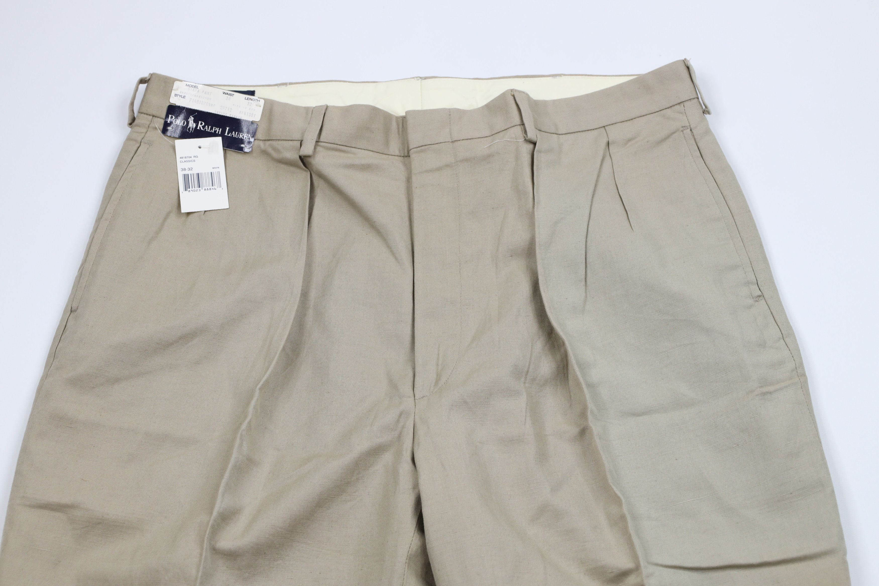 Ralph Lauren × Vintage Deadstock Vintage 80s 90s Ralph Lauren Wide Leg Pants USA Size US 38 / EU 54 - 2 Thumbnail