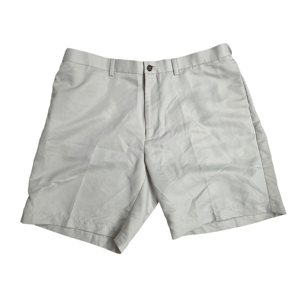 Roundtree & Yorke Roundtree & Yorke Men's Easy Care Khaki Shorts - 42 Size US 42 / EU 58 - 1 Thumbnail