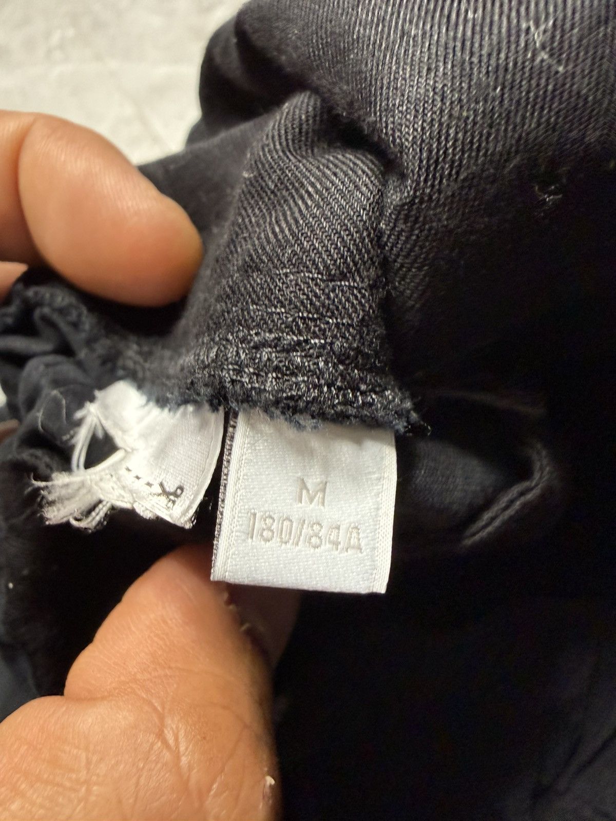 Y-3 Y-3 Washed Black Crinkle Belted Utility Cargo Pants Size US 32 / EU 48 - 9 Thumbnail