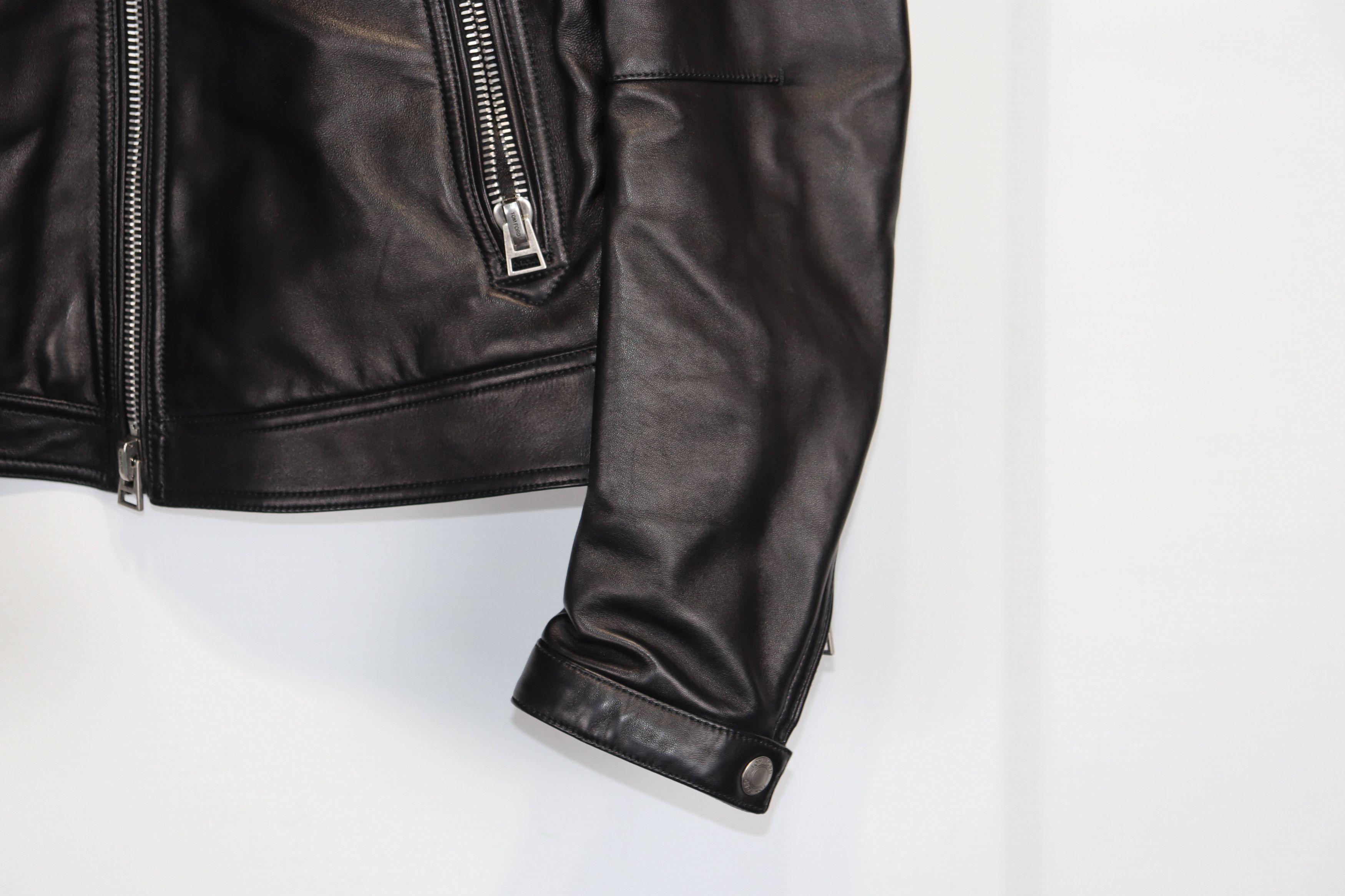 Tom Ford o1rshd1 Leather Jacket in Black Size US M / EU 48-50 / 2 - 5 Thumbnail