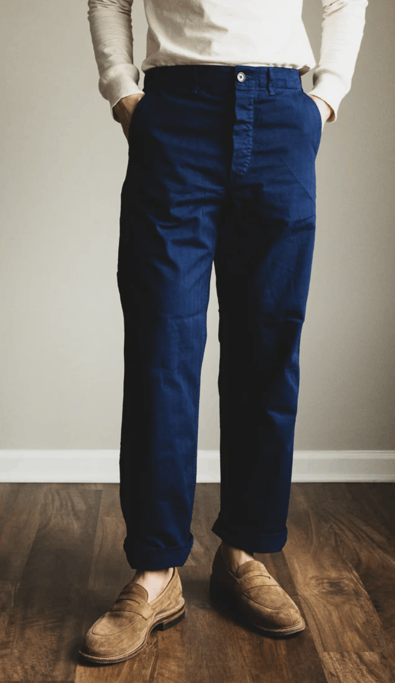 Orslow orSlow French Work Pants Herringbone Baker | Grailed