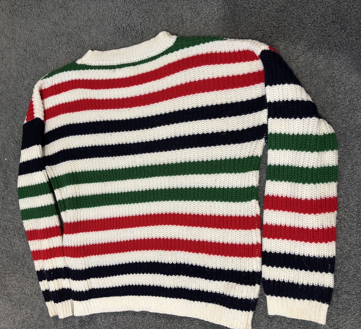 Other MINE Womens Medium Striped Lightweight Sweater - navy white Size M / US 6-8 / IT 42-44 - 2 Thumbnail