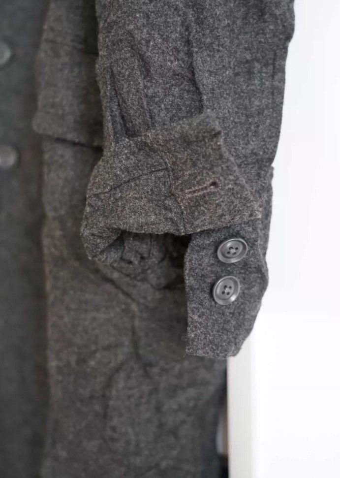 Yohji Yamamoto Yohji Yamamoto 16aw Old Grey Wool Coat 2412-Nextarrow Size US M / EU 48-50 / 2 - 3 Thumbnail