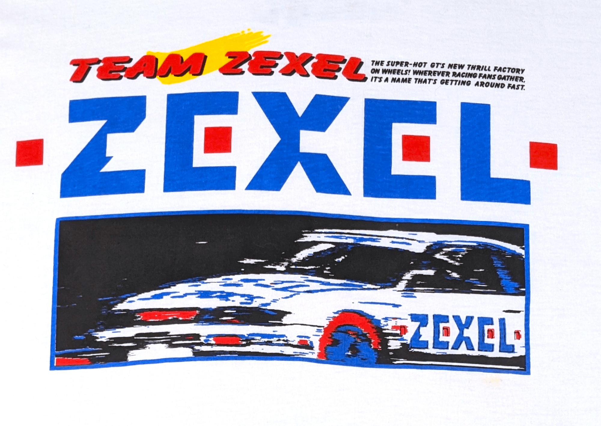 Japanese Brand × Vintage Vintage 90s Zexel Nissan Skyline GTR Nismo JGTC T shirt Size US M / EU 48-50 / 2 - 5 Thumbnail
