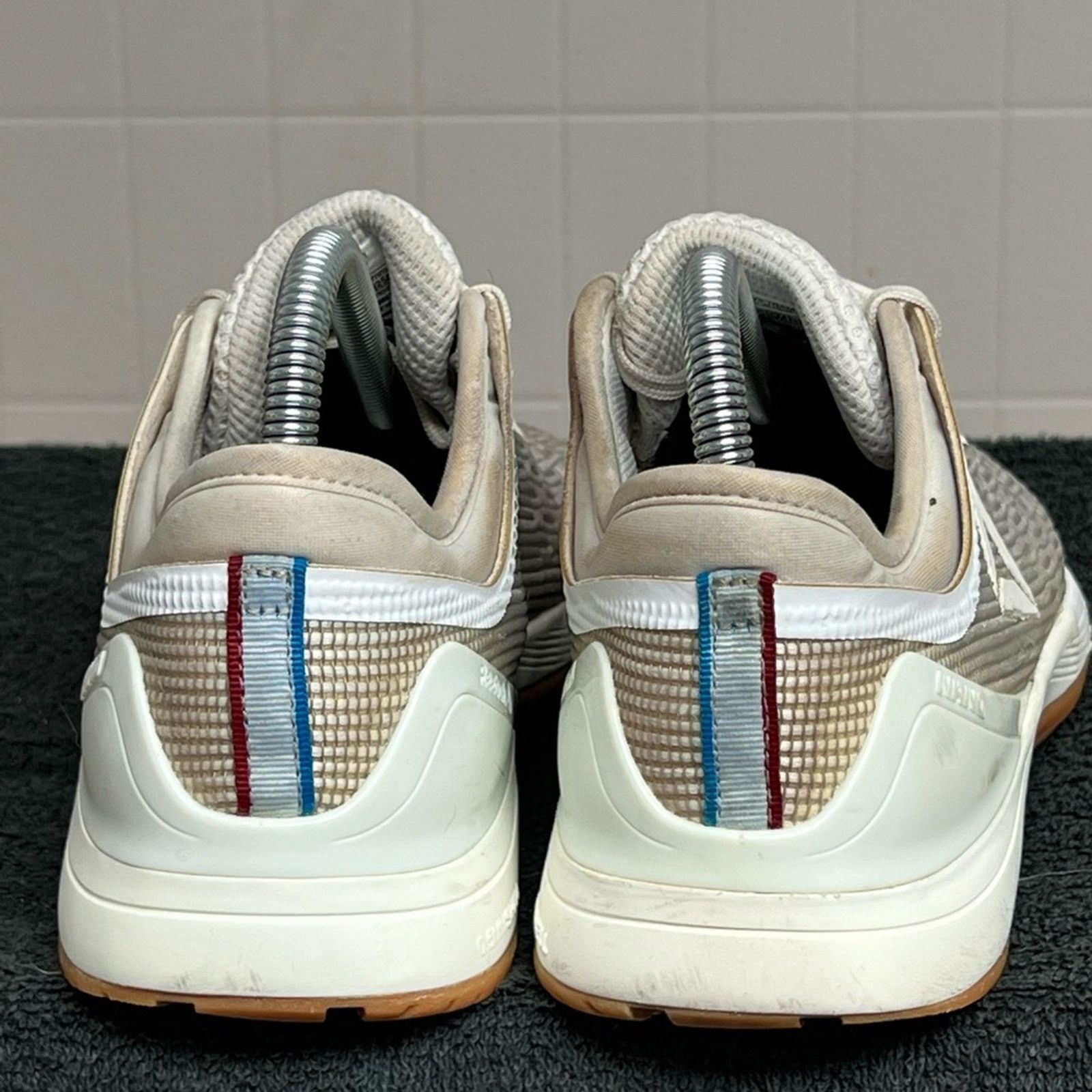 Reebok Reebok Womens Cross Fit Nano 8.0 White Beige Shoes SZ 8 NICE Size US 8 / IT 38 - 5 Thumbnail
