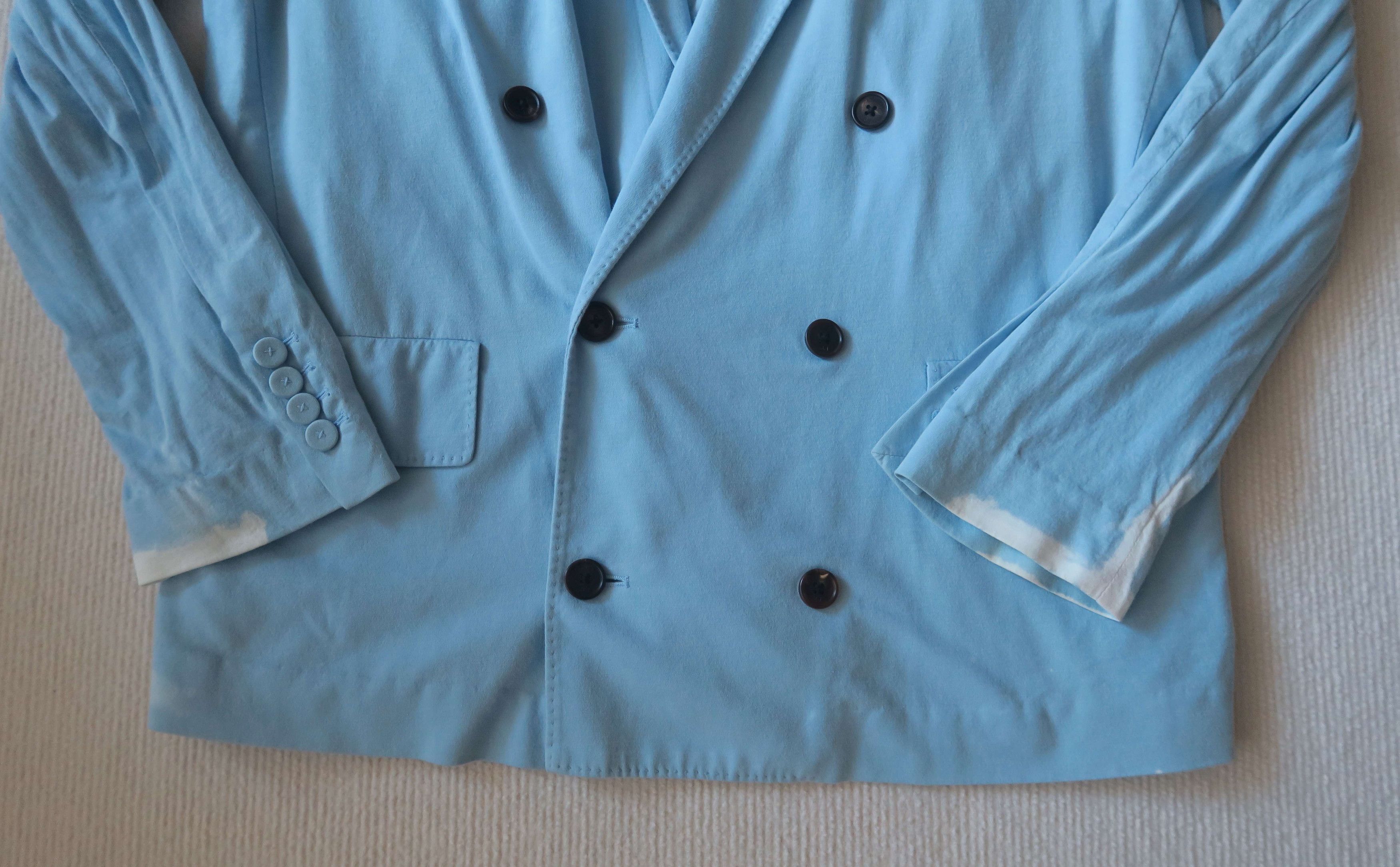 3.1 Phillip Lim 3.1 Phillip Lim Double-Breasted Dyed Cotton Blazer Jacket Size US L / EU 52-54 / 3 - 3 Thumbnail