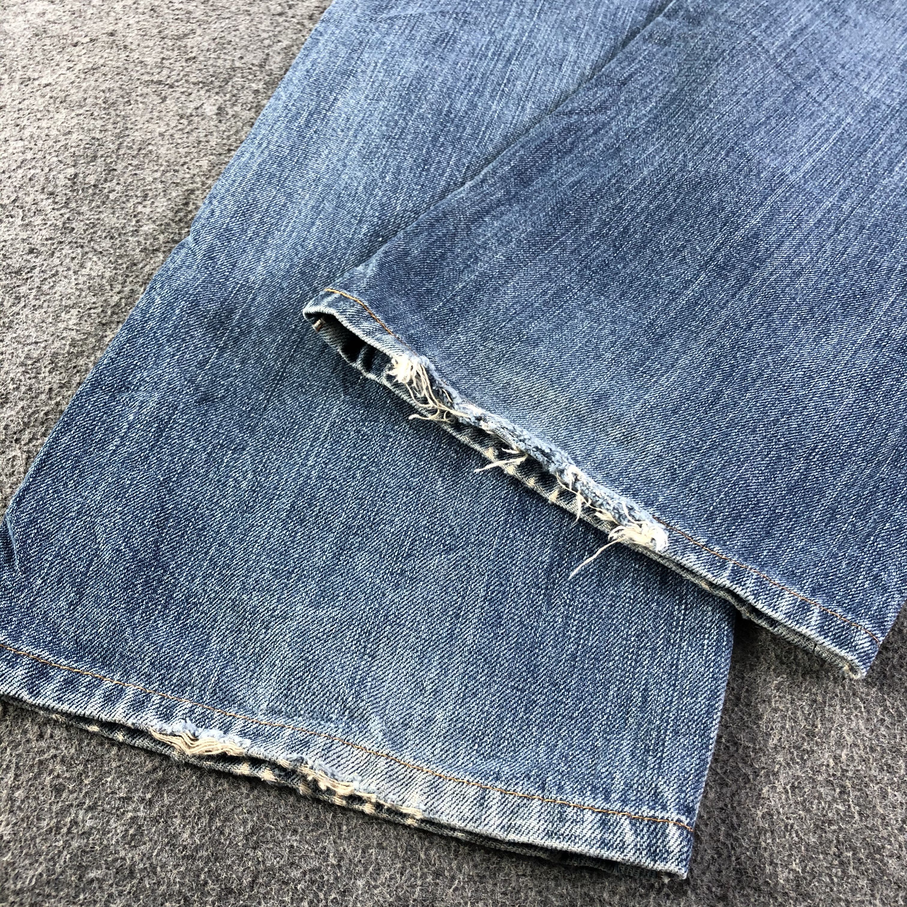 Uniqlo Blue Wash Uniqlo Selvedge Jeans-J2989 Size US 34 / EU 50 - 6 Thumbnail
