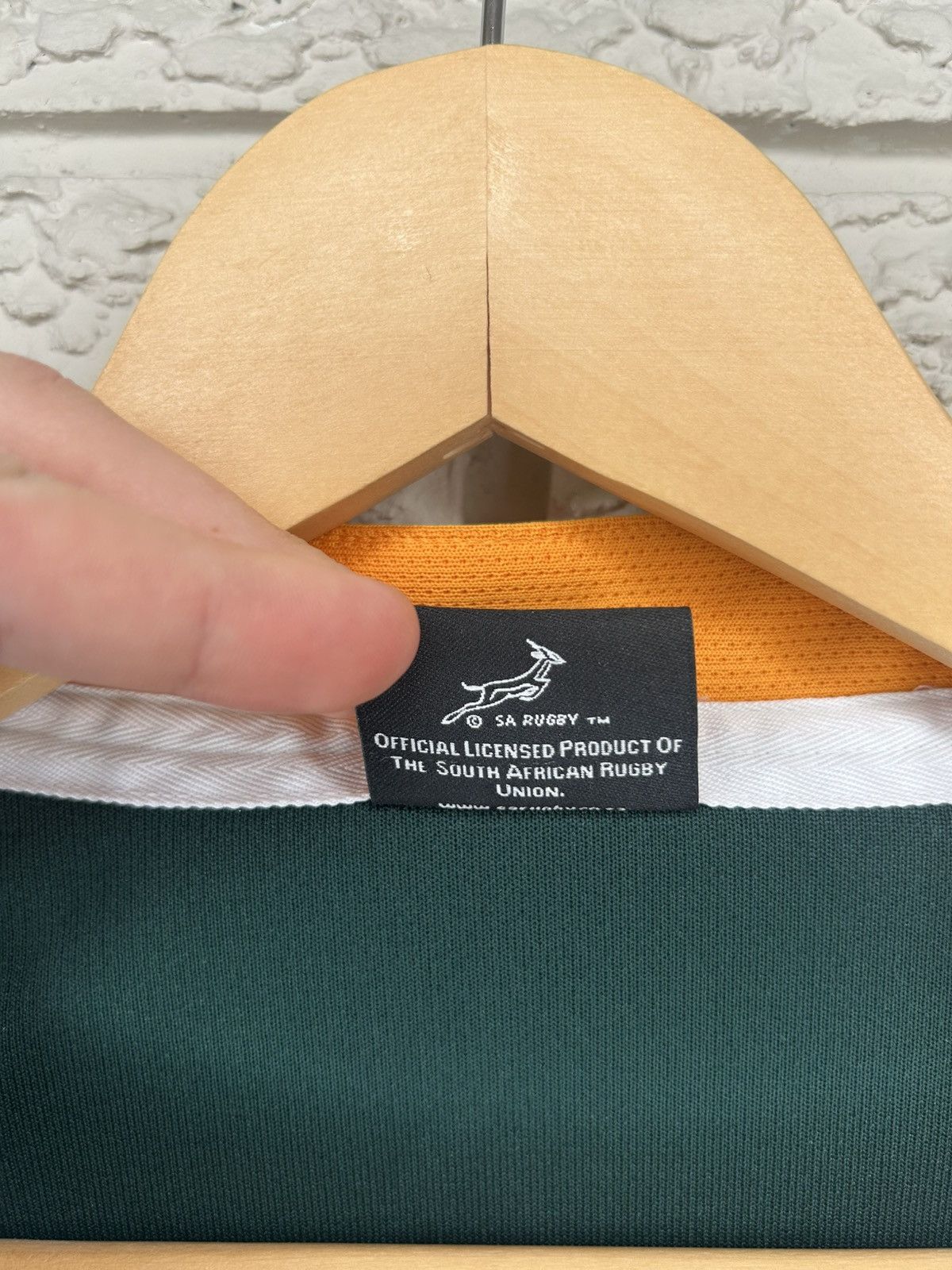 Canterbury of New Zealand Vintage Canterbury South Africa Rugby Jersey Size US M / EU 48-50 / 2 - 10 Thumbnail